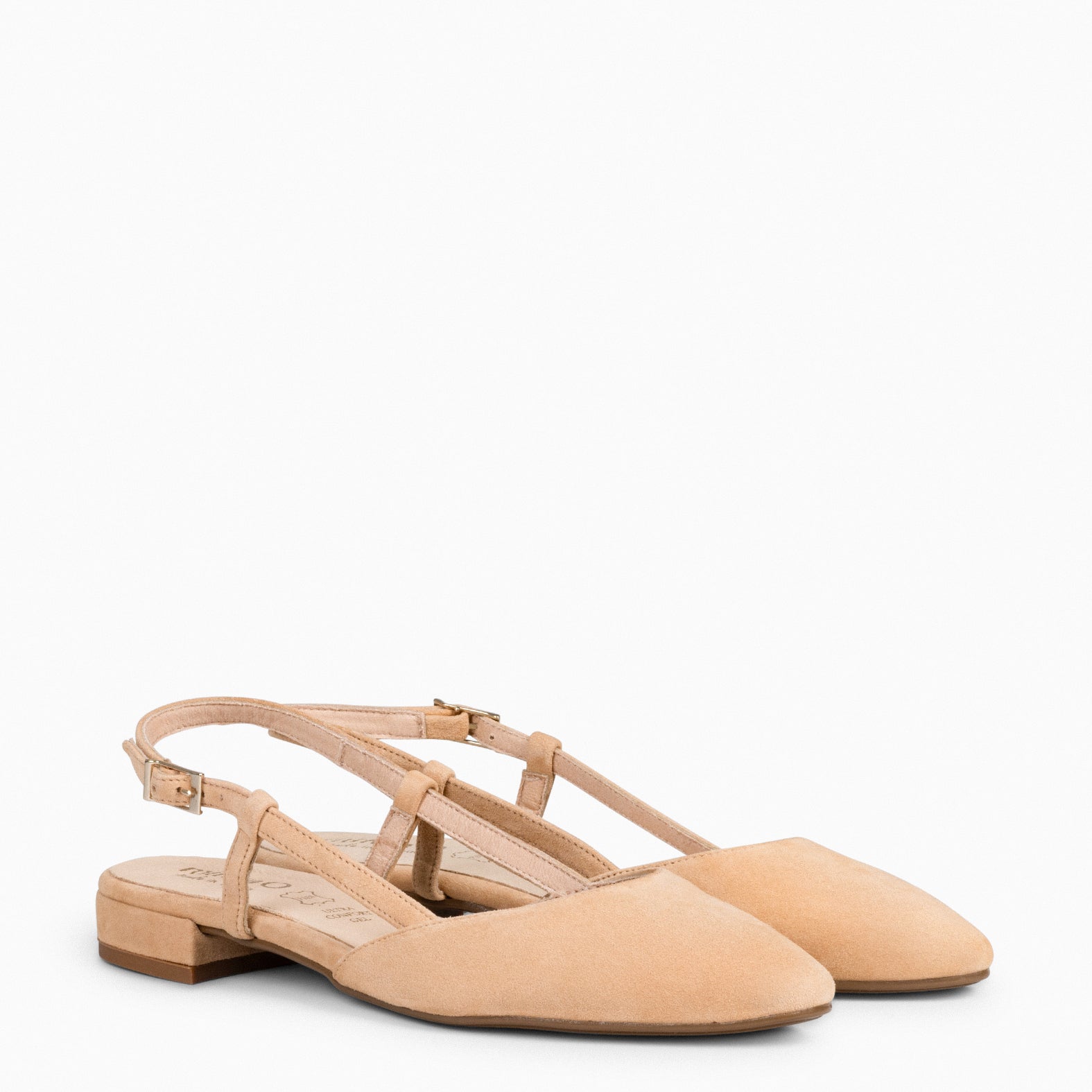 BRUNCH – Zapatos Planos Destalonados TIERRA