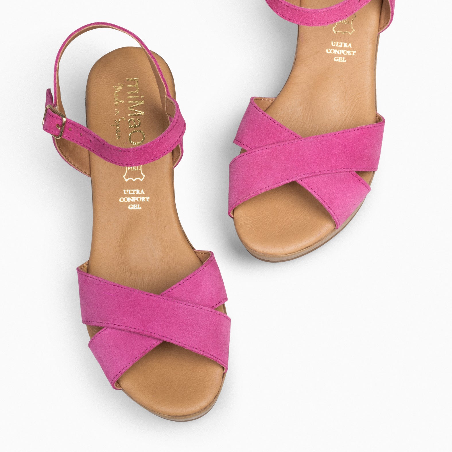 MAR - FUCHSIA CASUAL WEDGE SANDALS