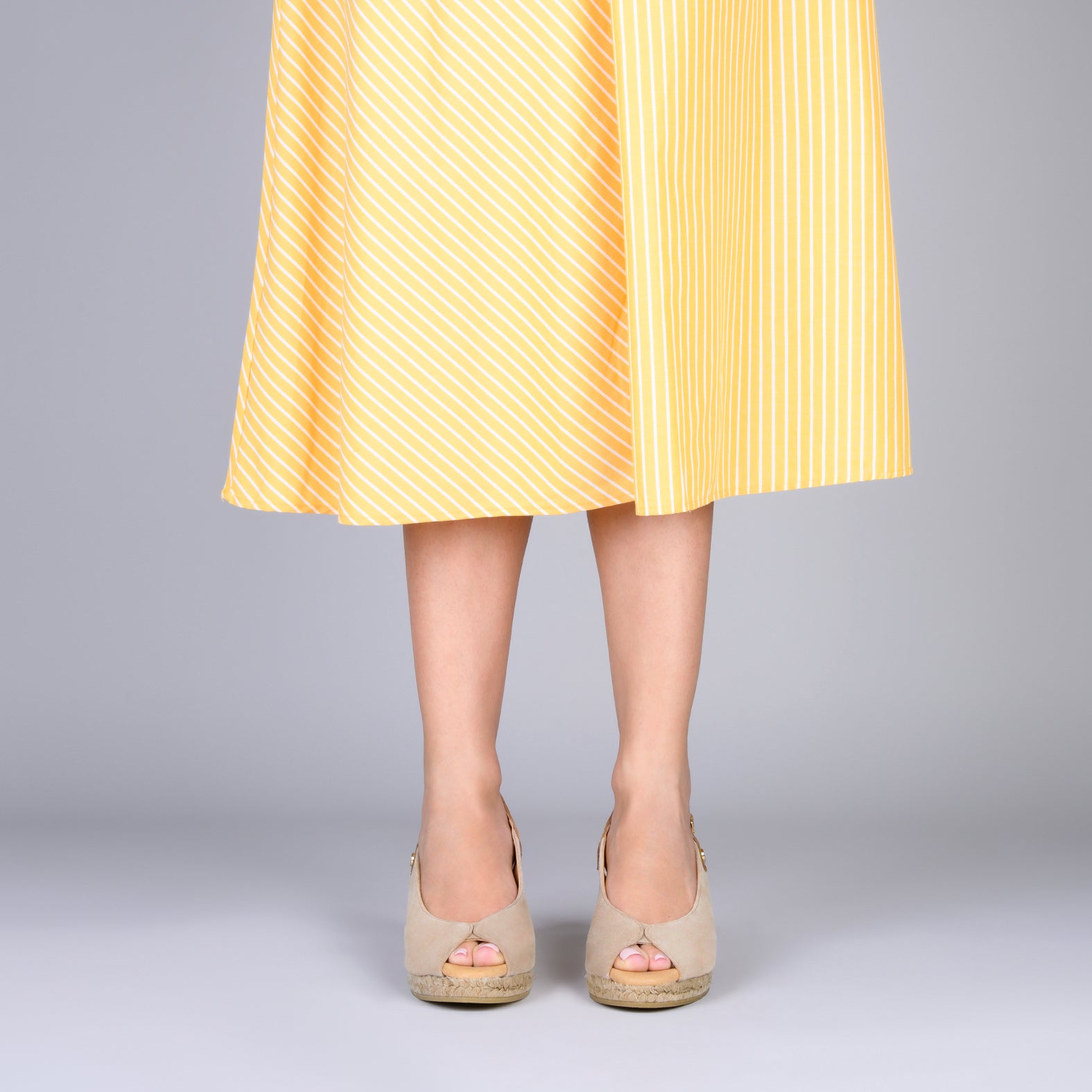 PETRA - BEIGE SLING-BACK ESPADRILLE