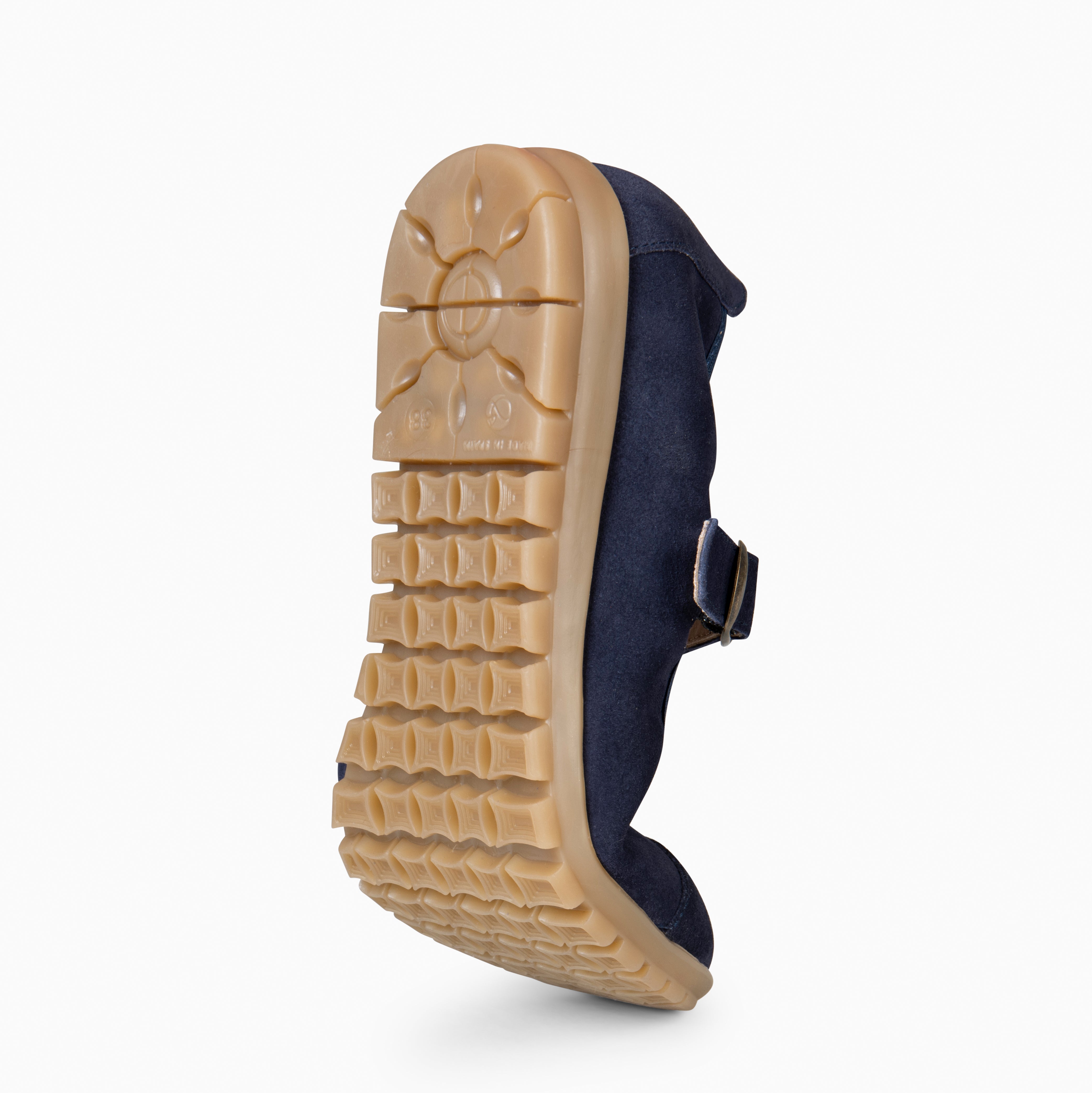 MICAELA - Merceditas de serraje MARINO - miMaO ®