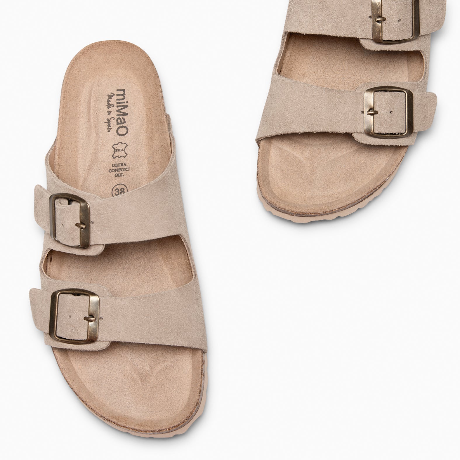 BORA - Sandalia tipo chancla TIERRA - miMaO ®