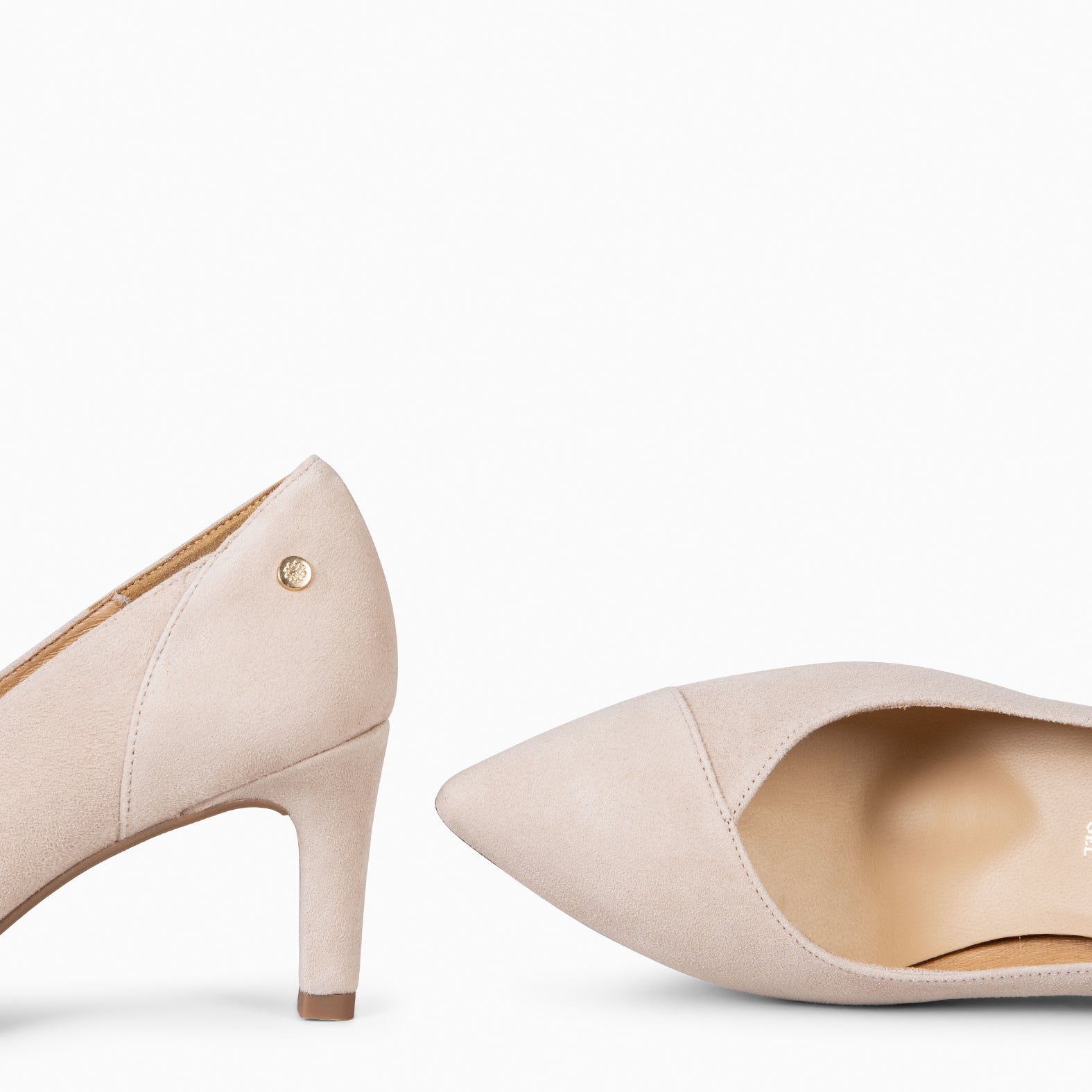 GLAM S - NUDE ELEGANT LOW-HEELED