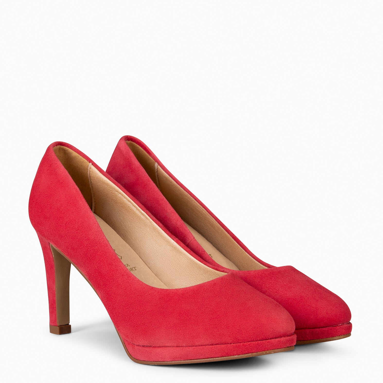 PLATFORM - RED HIGH HEELS WITH PLATFORM