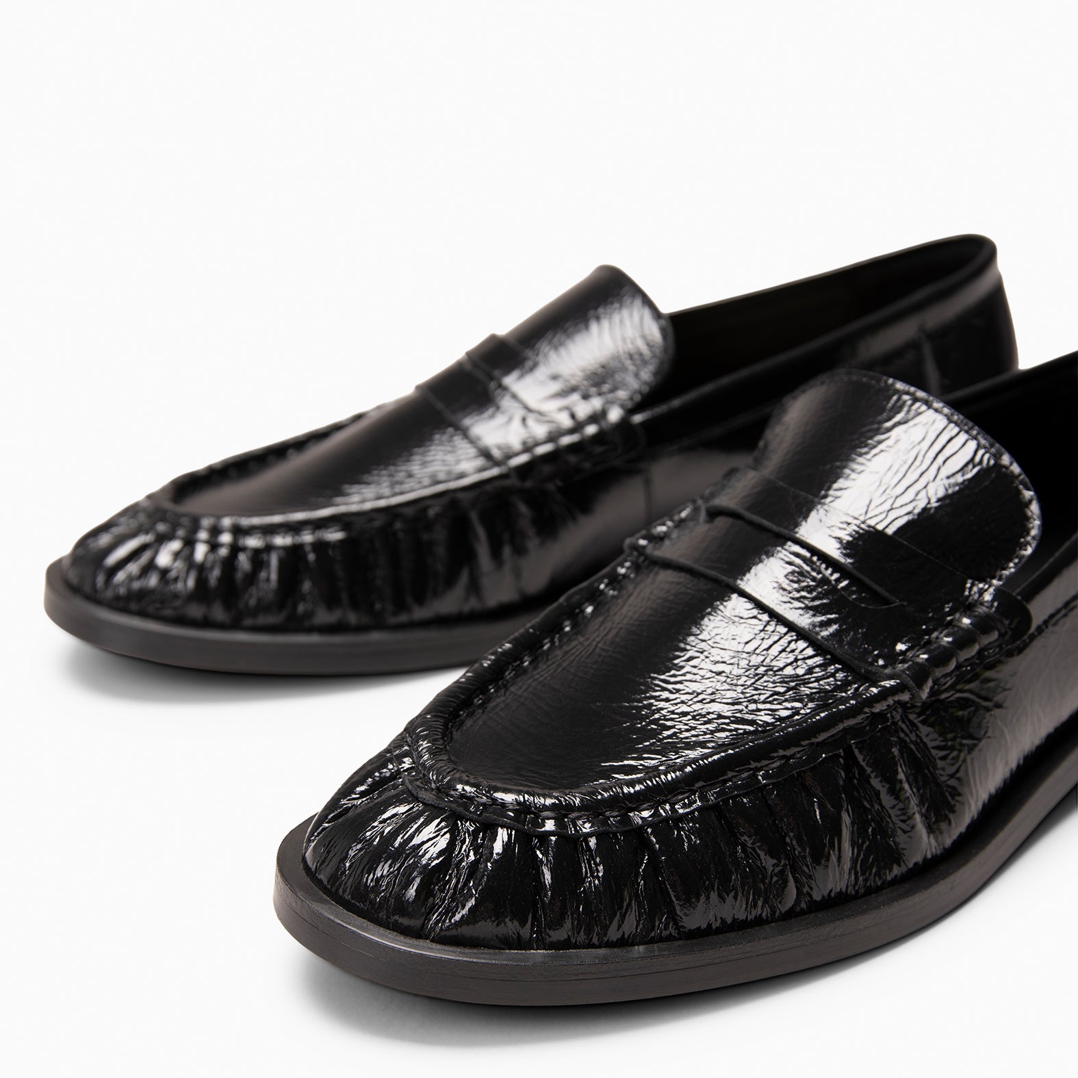 TOKIO - Mocasín en piel de charol NEGRO
