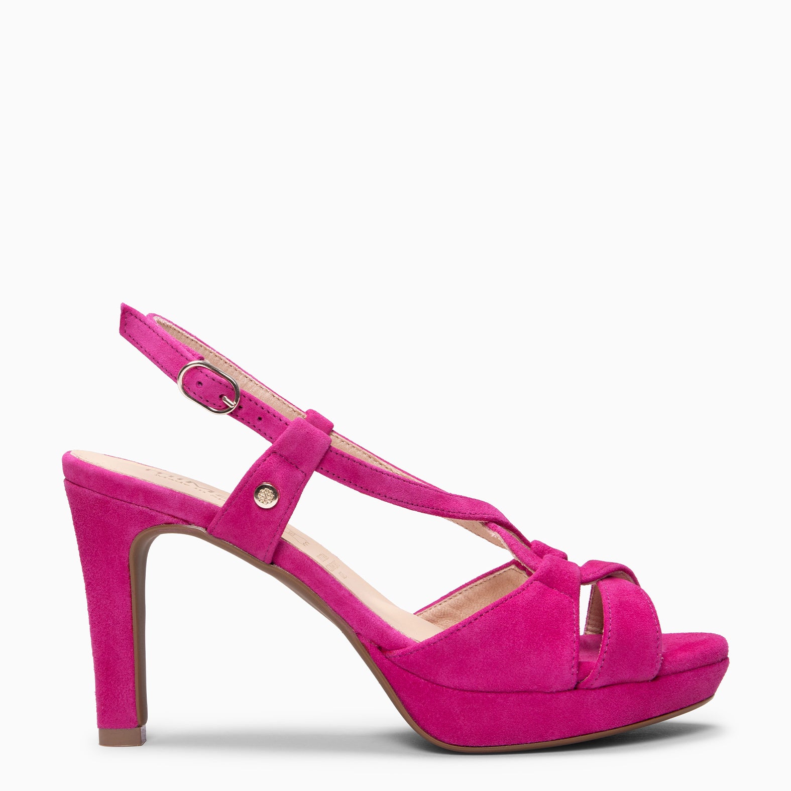 JUDITH - FUCHIA Heeled sandals