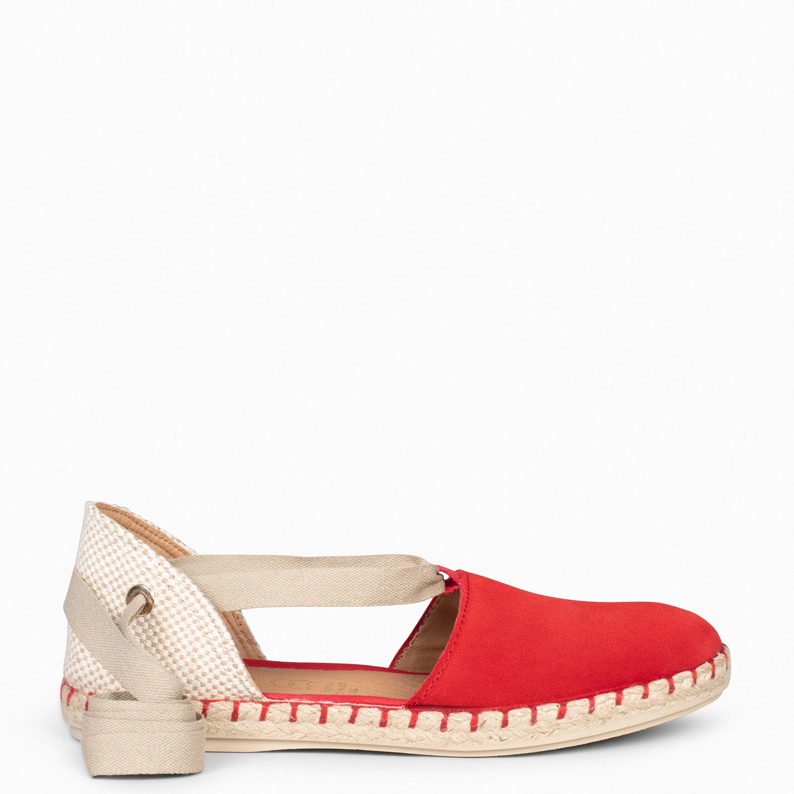 Espadrille 2025 femme rouge