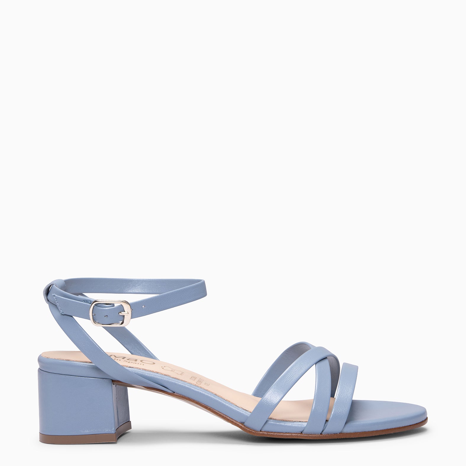 VIENA - JEANS Sandal low heel shoes