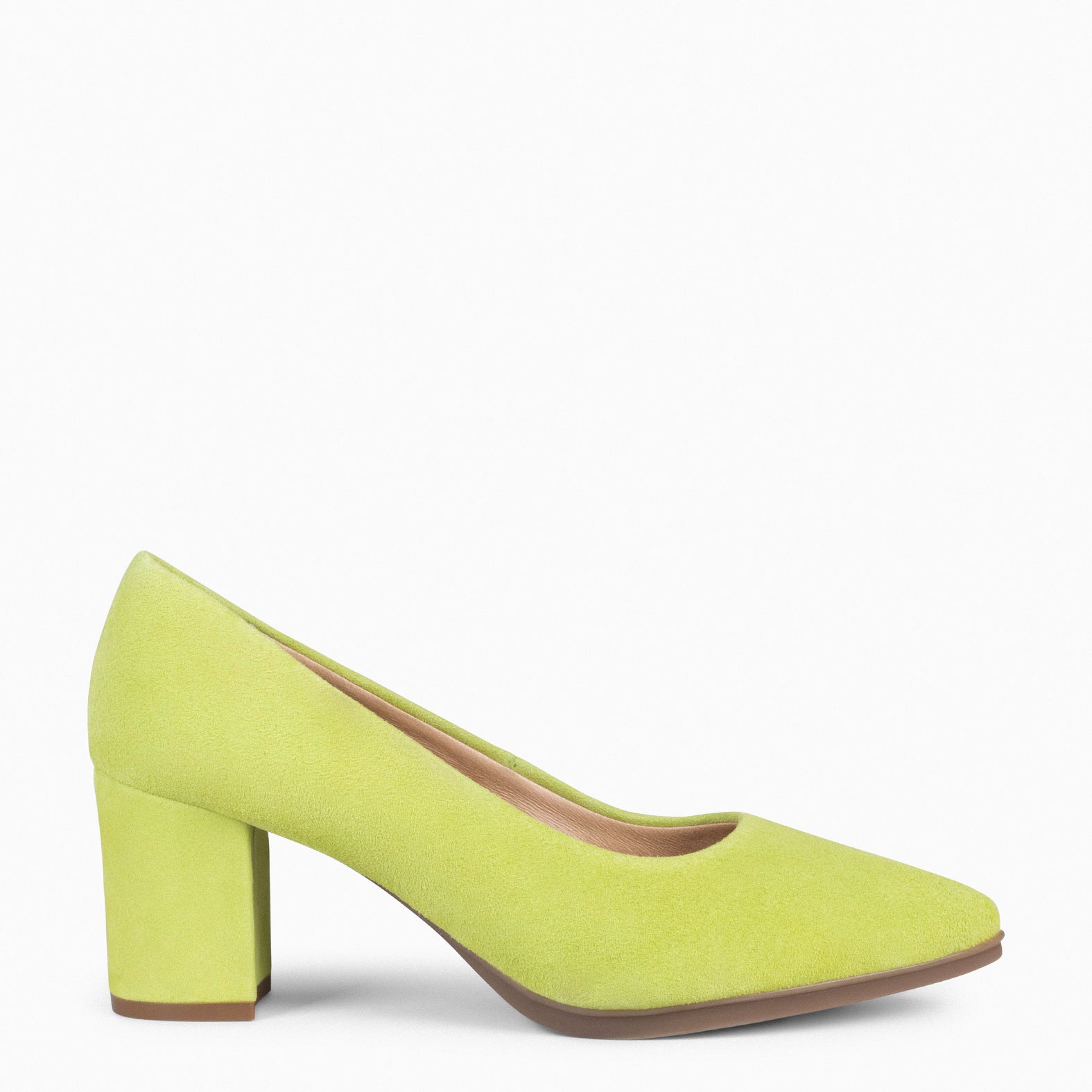 Escarpins Deux Matières Vert Lagon Et Cuir Verni Noir – Taille 39 – Talon Haut
