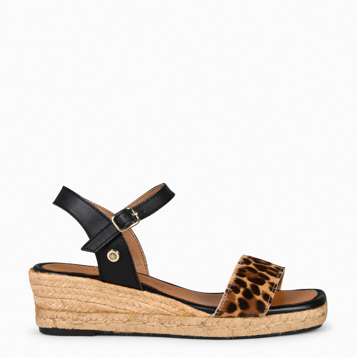 MARISA - ANIMAL PRINT Low Wedge Espadrilles