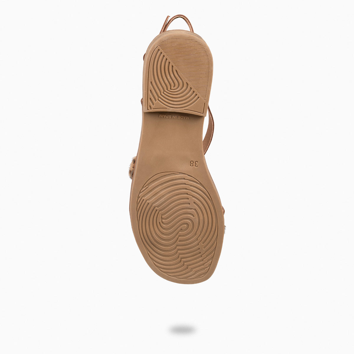ELVA - Sandalias planas elegantes LEOPARDO