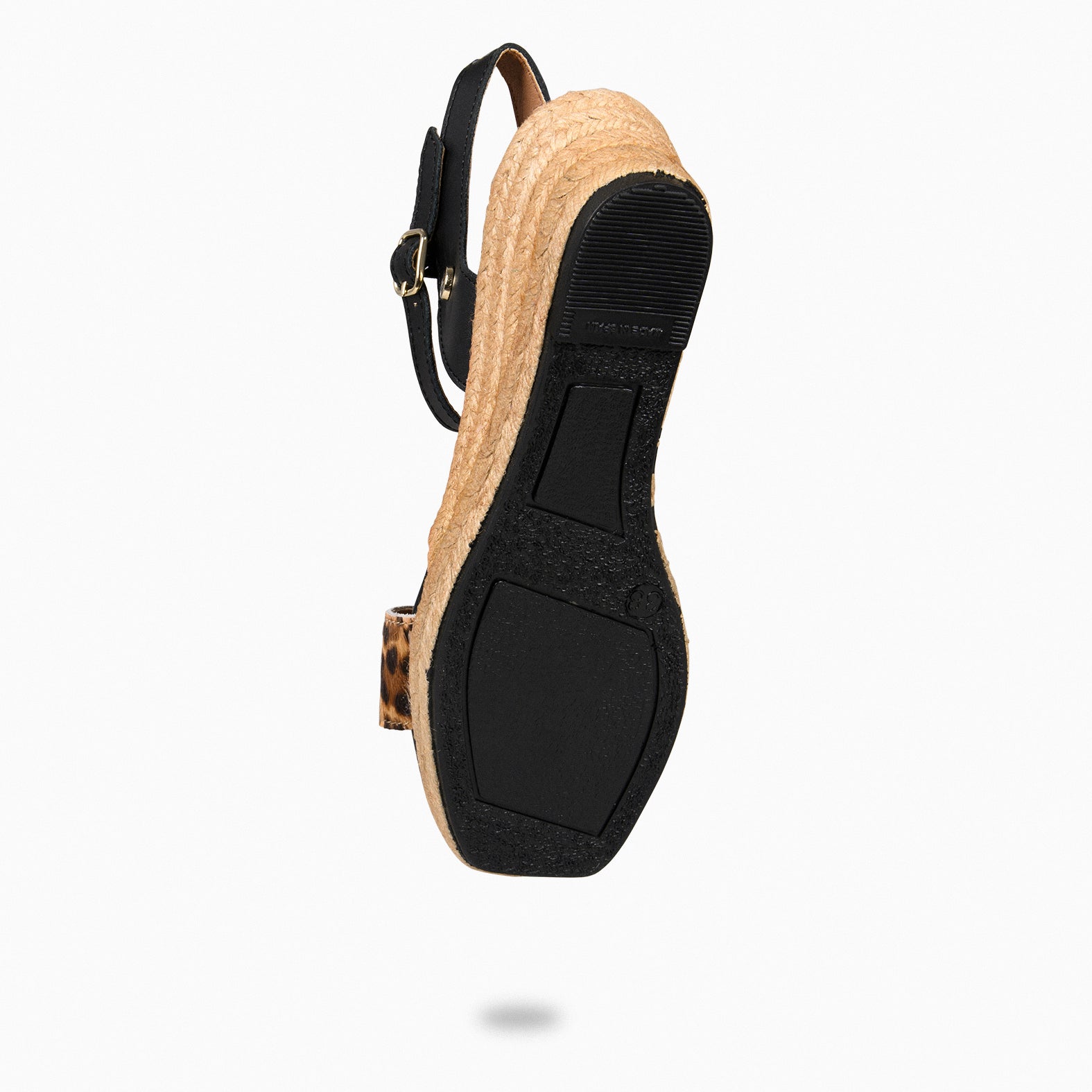 MARISA - ANIMAL PRINT LOW ESPADRILLES WEDGES