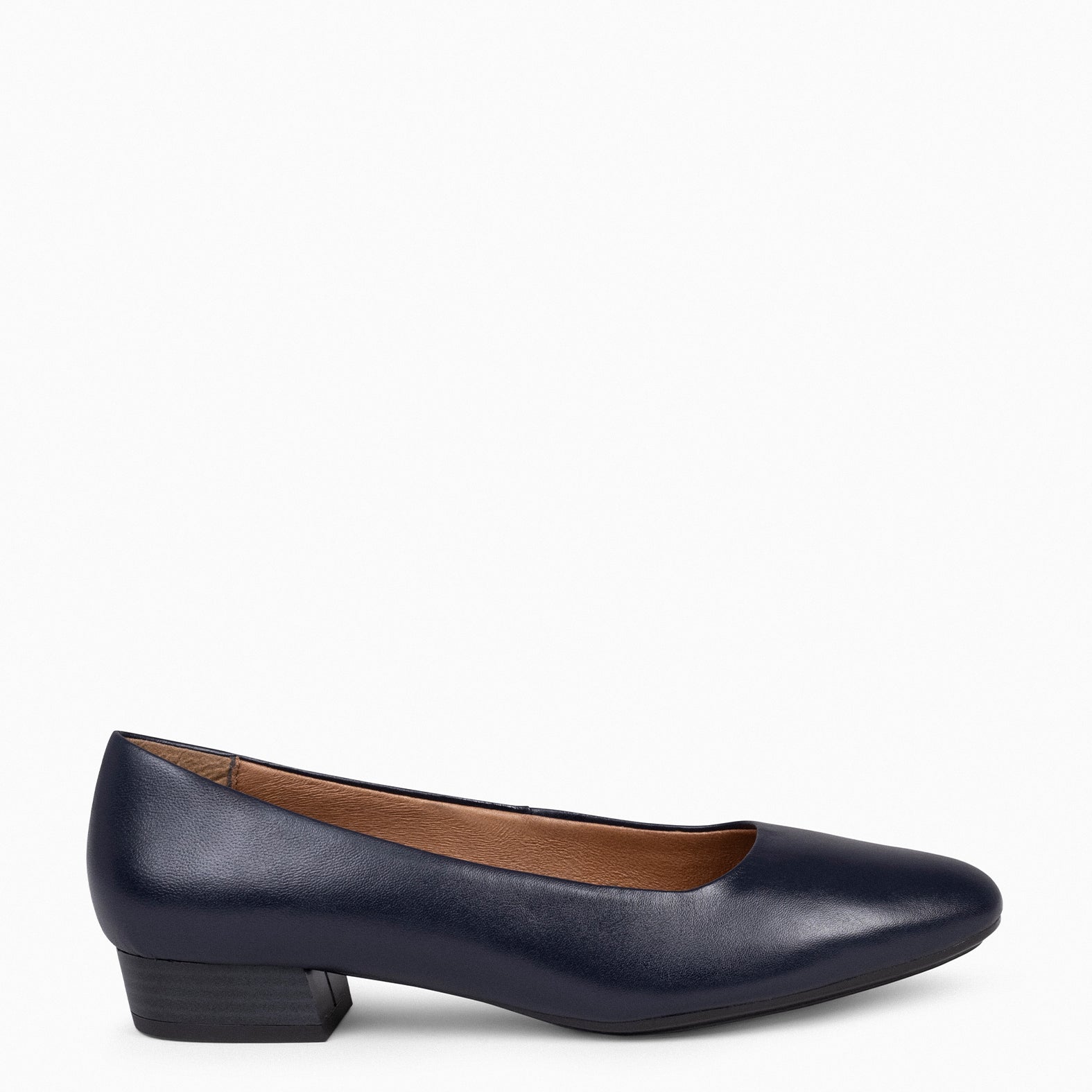 URBAN XS - Zapatos de tacón bajo de napa MARINO