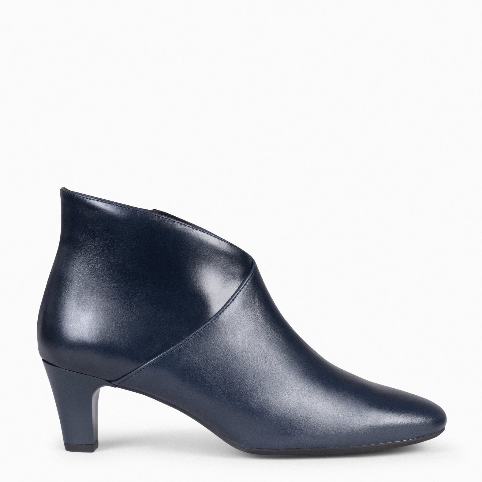 LADY – NAVY Women nappa booties