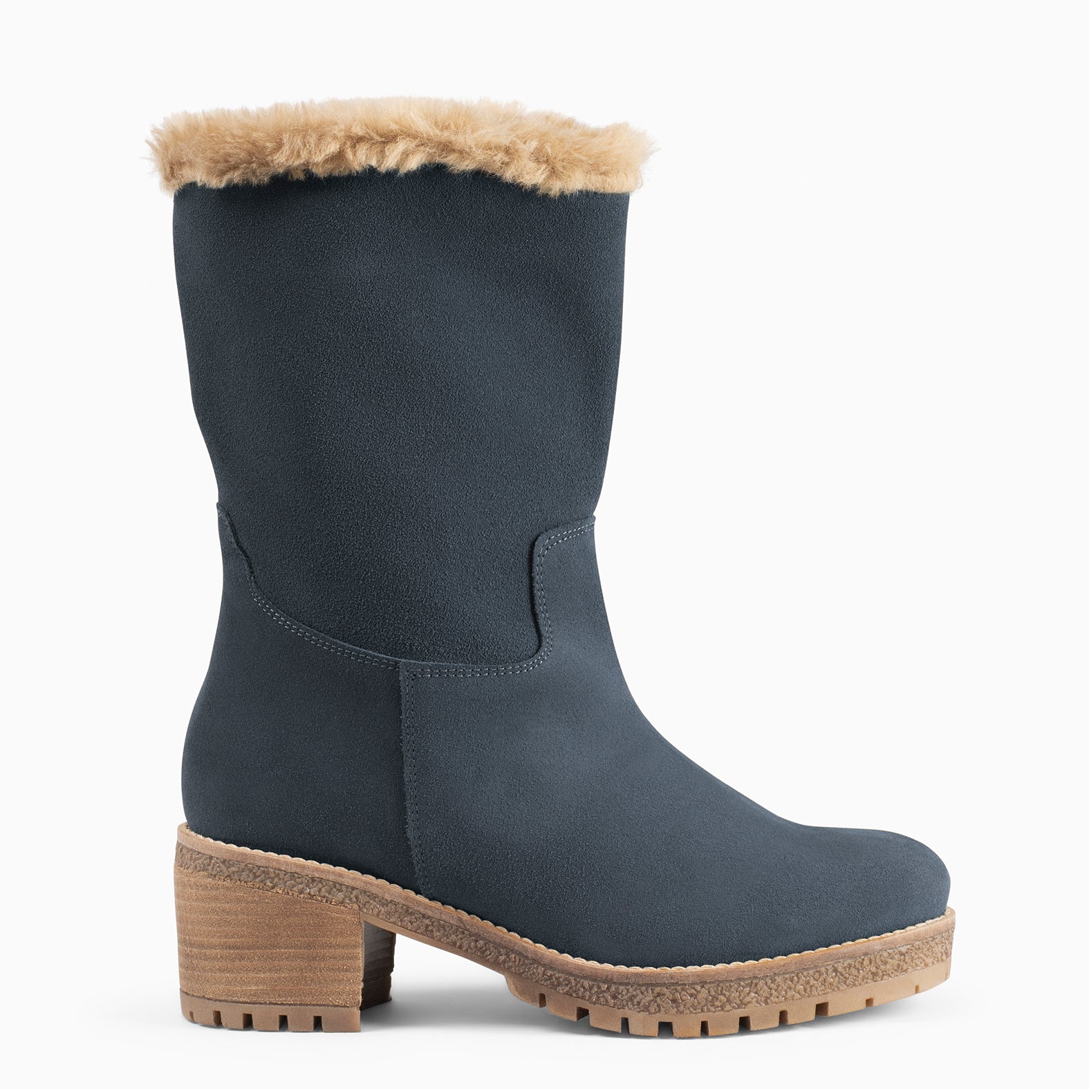 Bota discount azul mujer