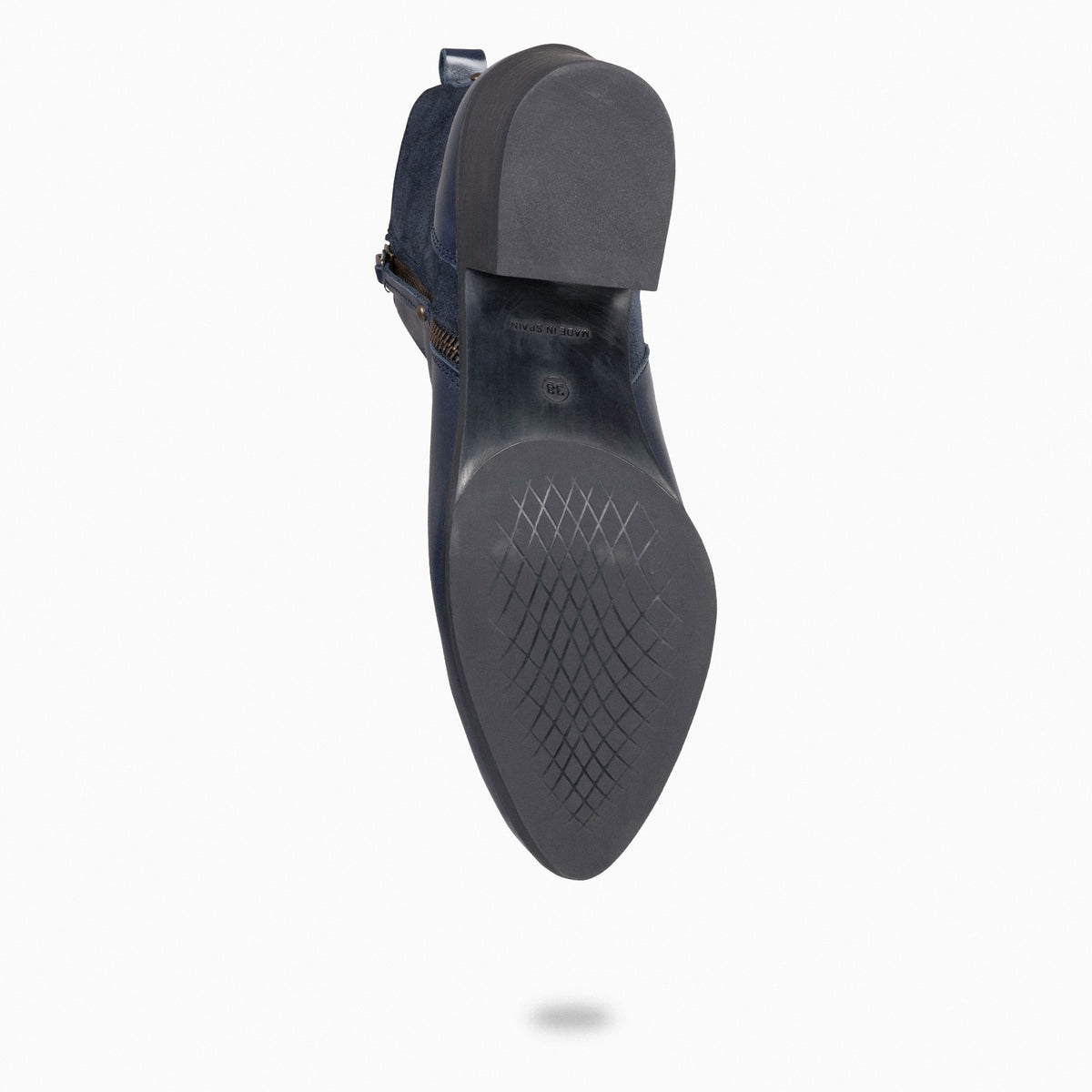 REBECCA - Botines con Tacón para Mujer MARINO