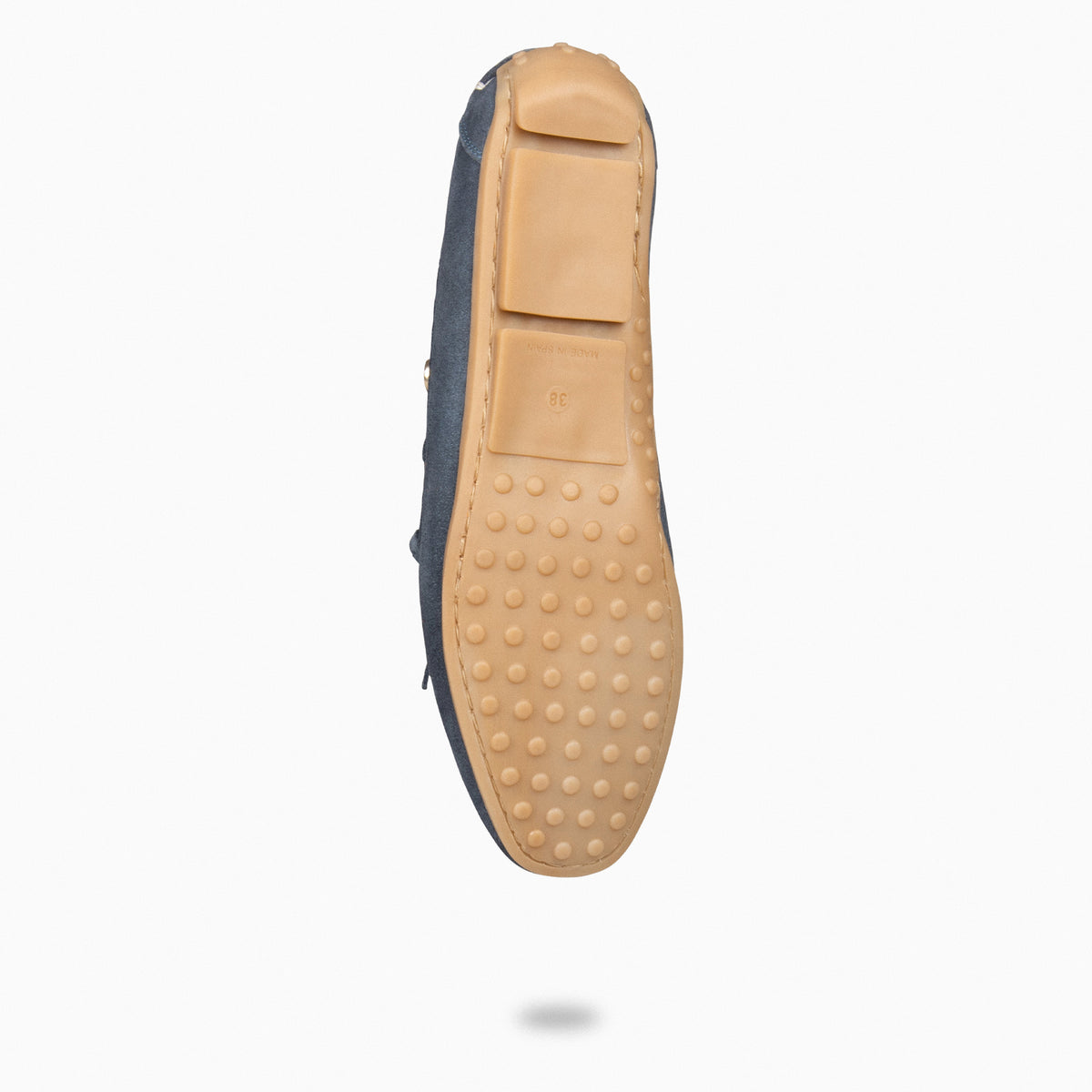 LAZO - Mocasines planos de mujer con plantilla extraíble MARINO