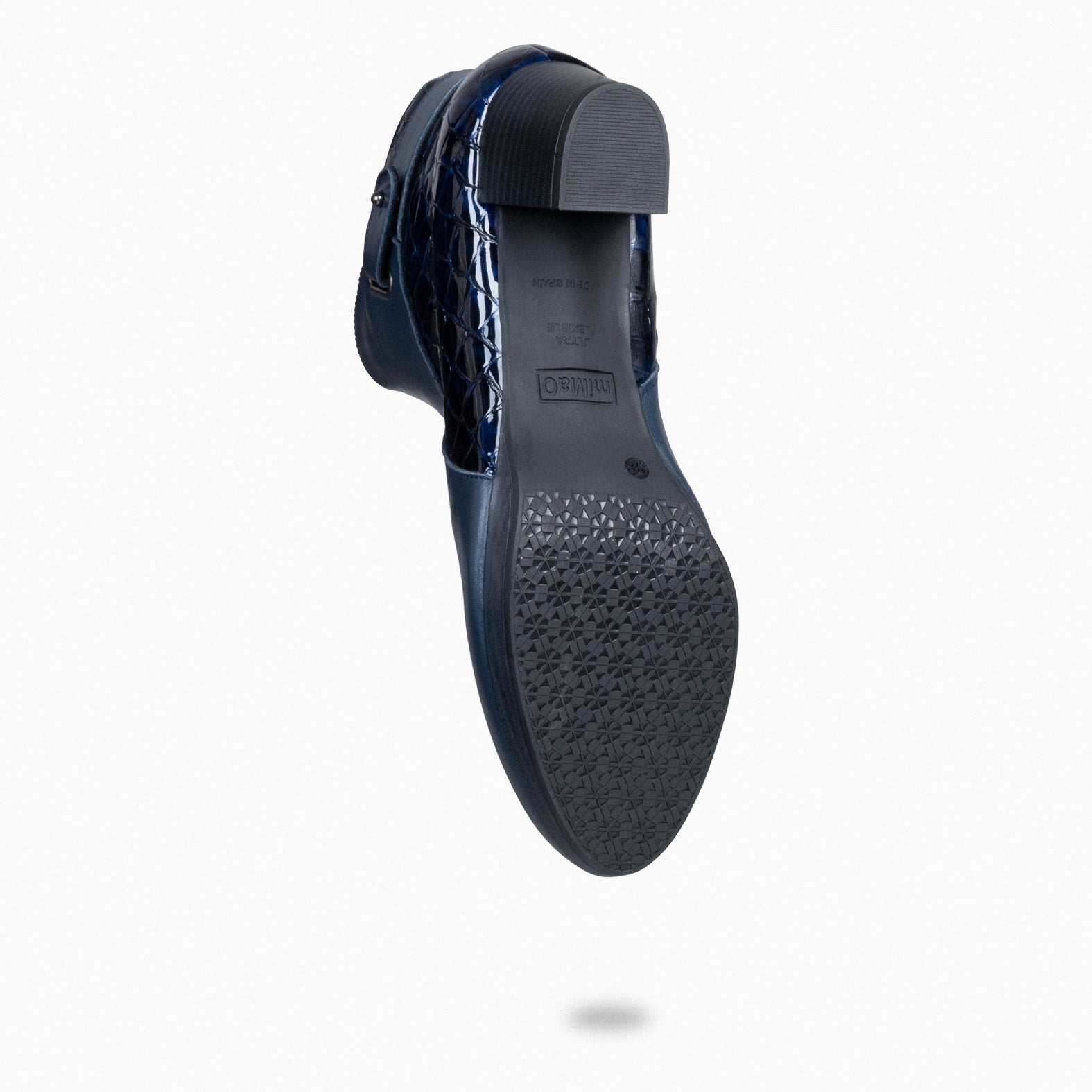 LENA - Botín punta redonda mujer AZUL - miMaO ®