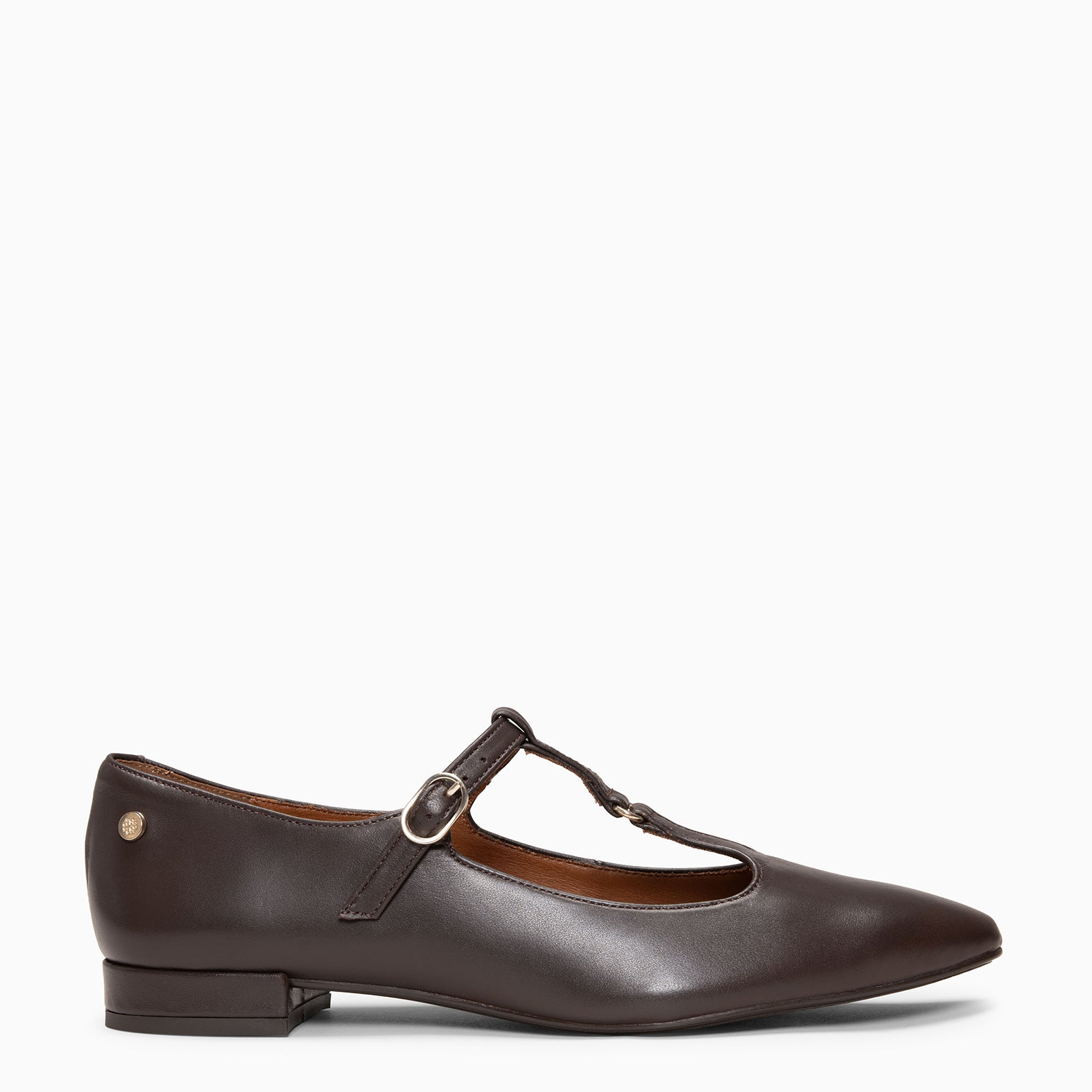 MAIKA - BROWN Low heel Mary Jane