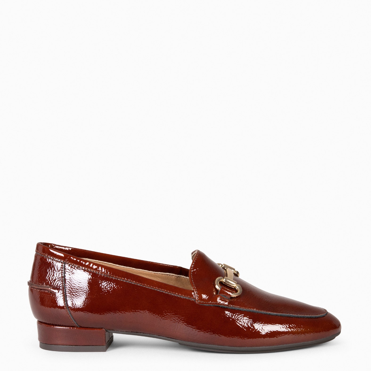 ISABEL – BROWN Flat moccasins