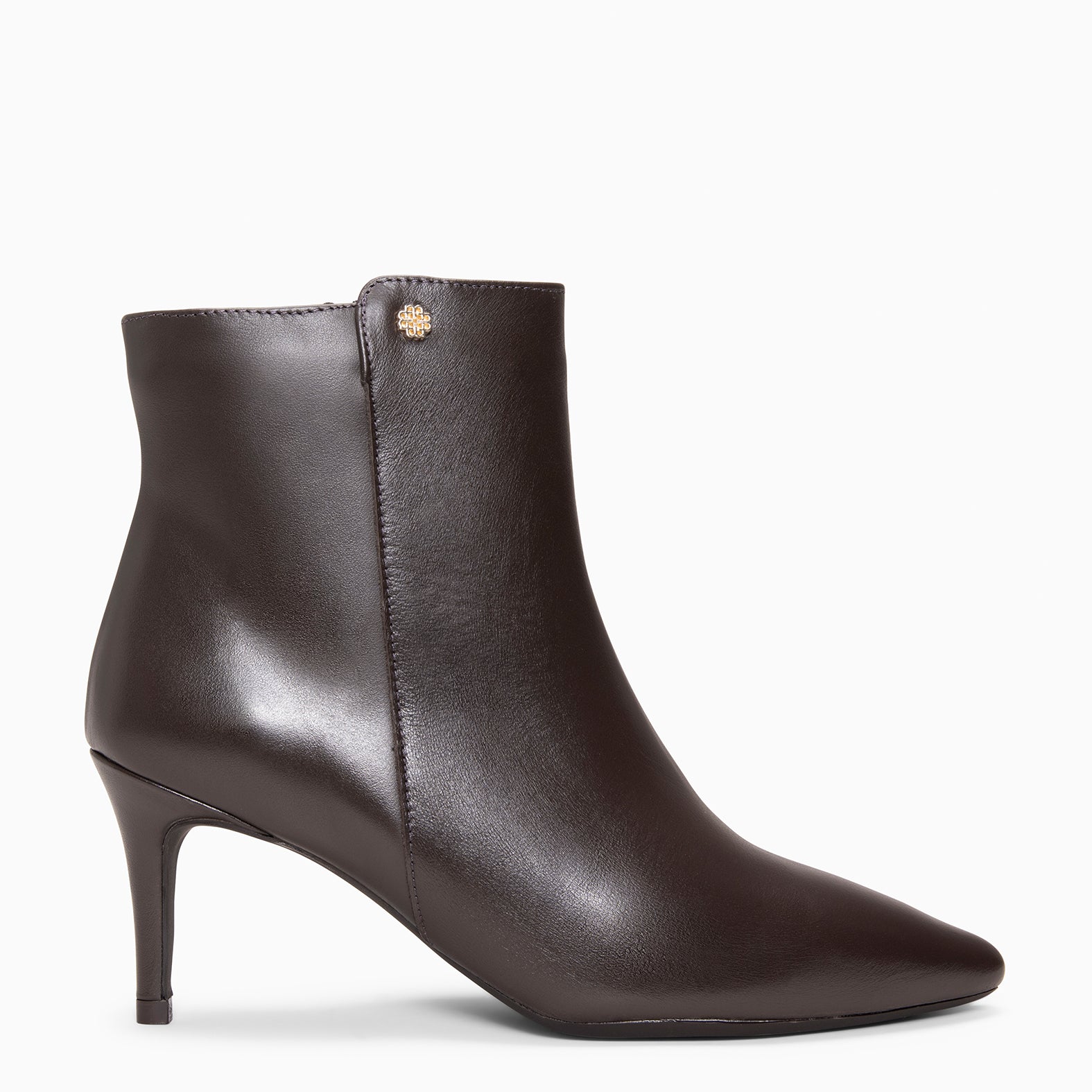 NIGHT - Botines de tacón de aguja MARRON