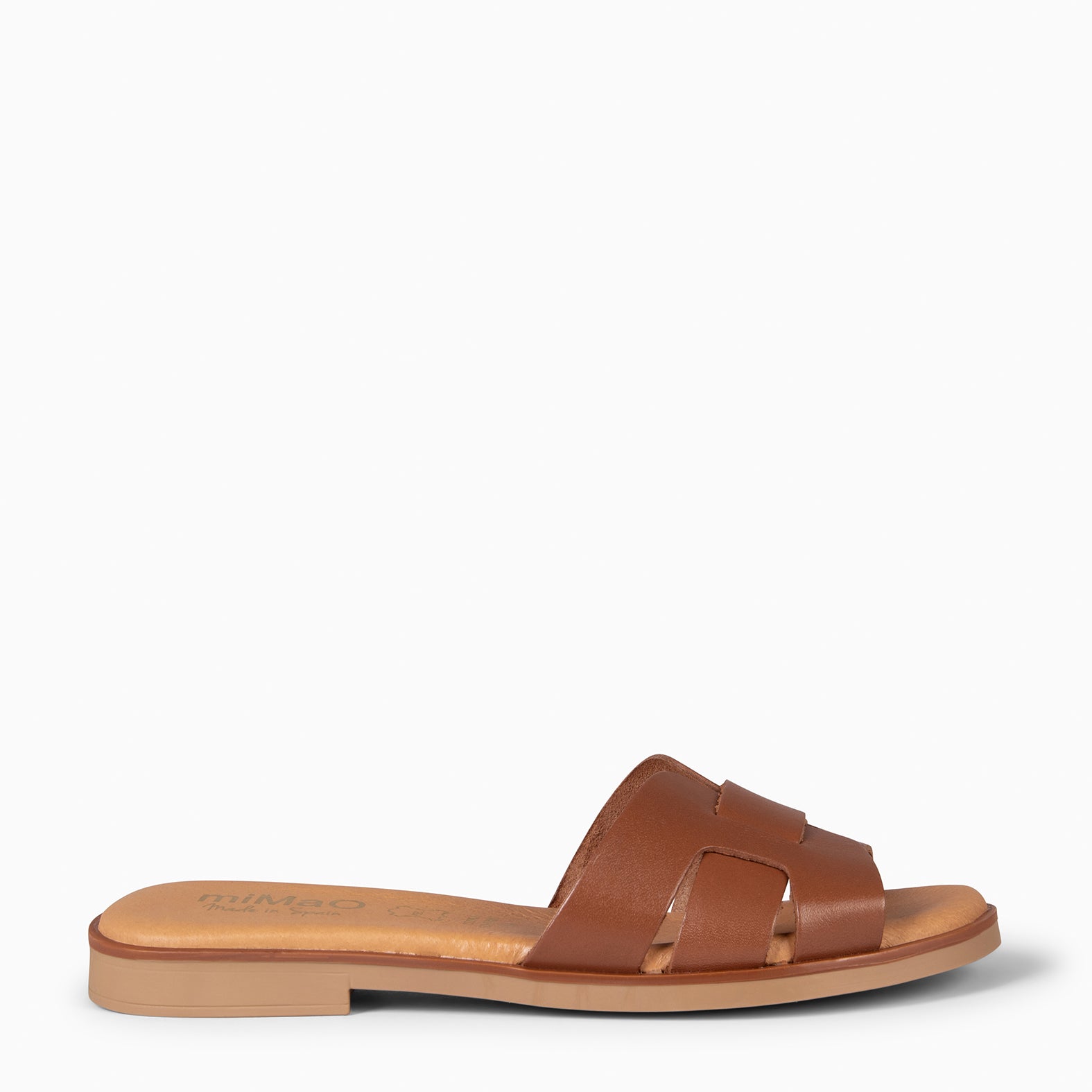 SIWA - Brown sandal leather