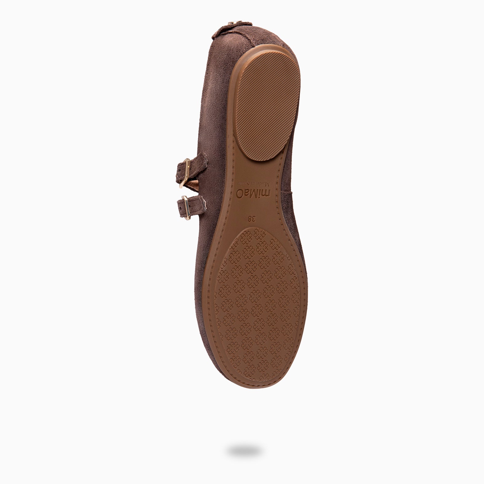 AMAPOLA - BAILARINA PLANA BARESOFT MARRON