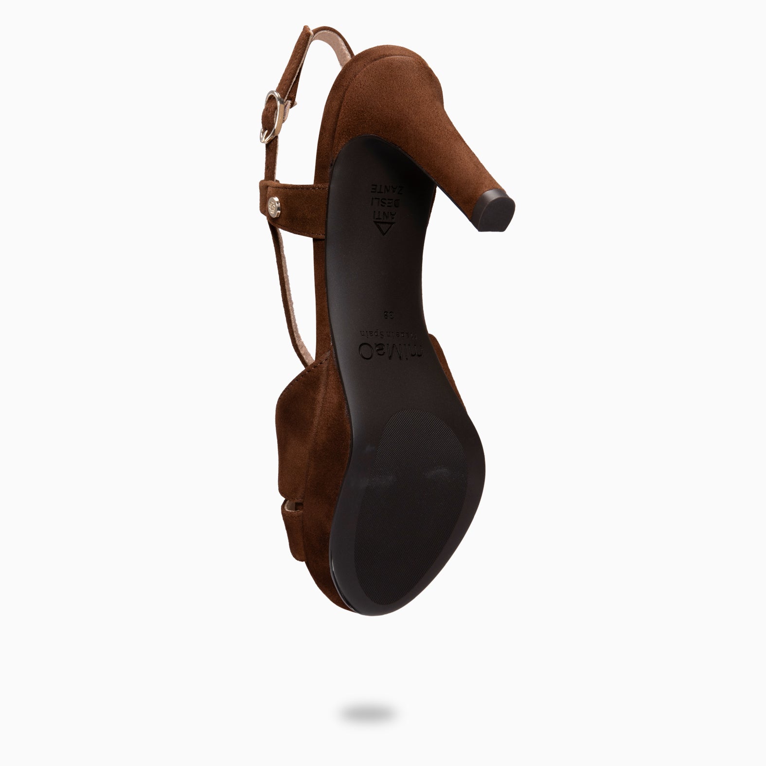 JUDITH - BROWN Heeled sandals