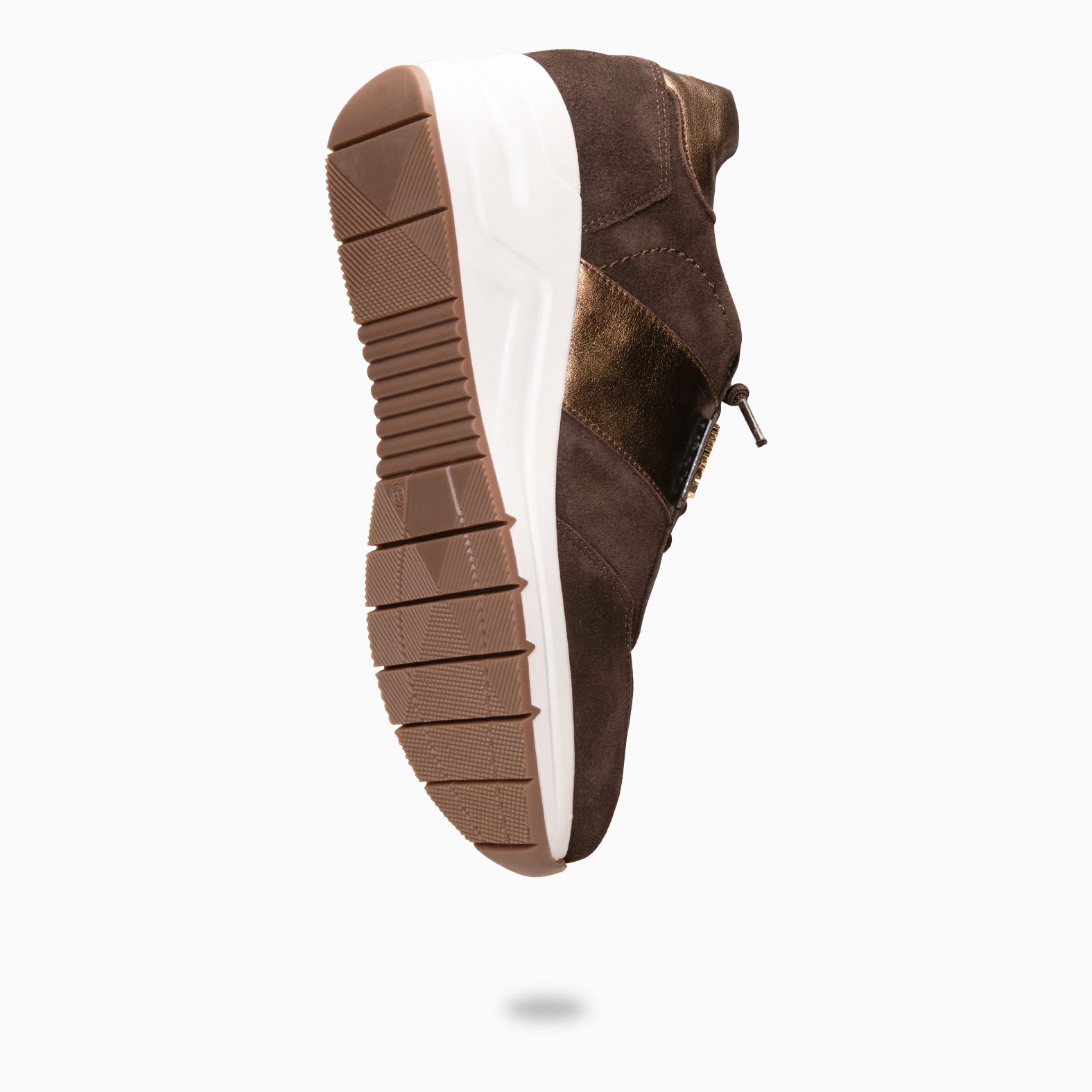 PAU - BROWN Wedge sneakers