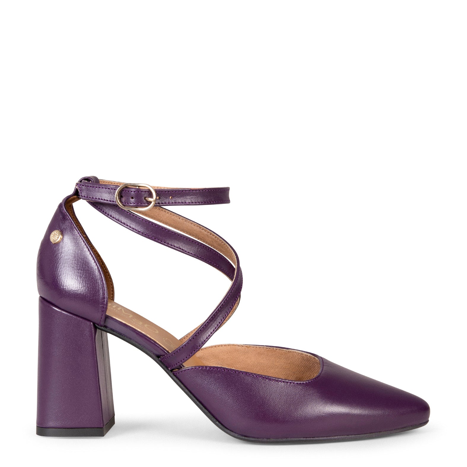 ARIEL - Sandalia de fiesta con tacón MORADO - miMaO ®