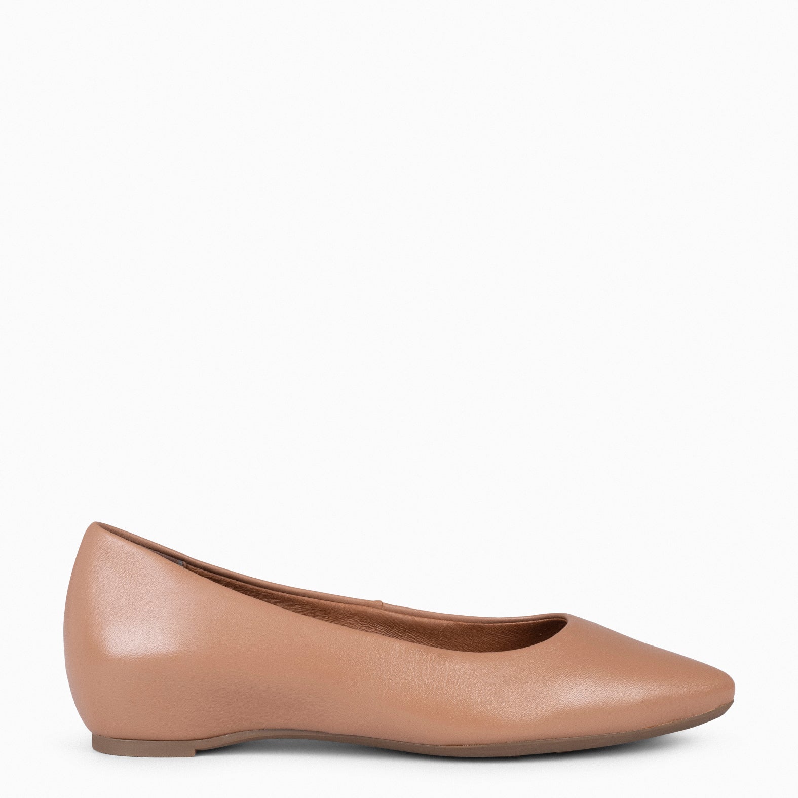 URBAN CUÑA - Zapatos con cuña interna NUDE