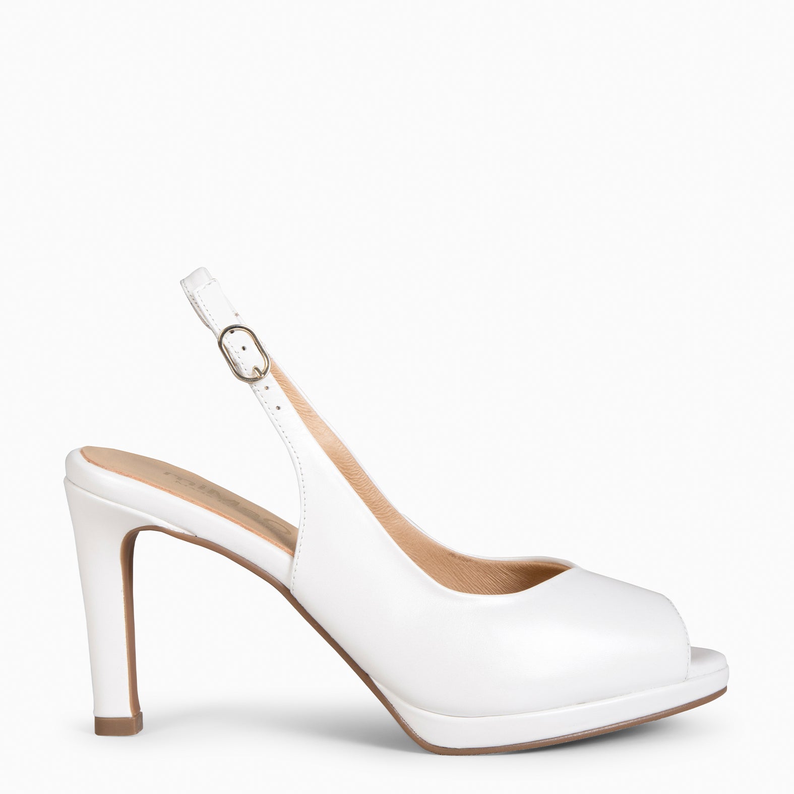 ELSA - NACRE High-heeled slingback