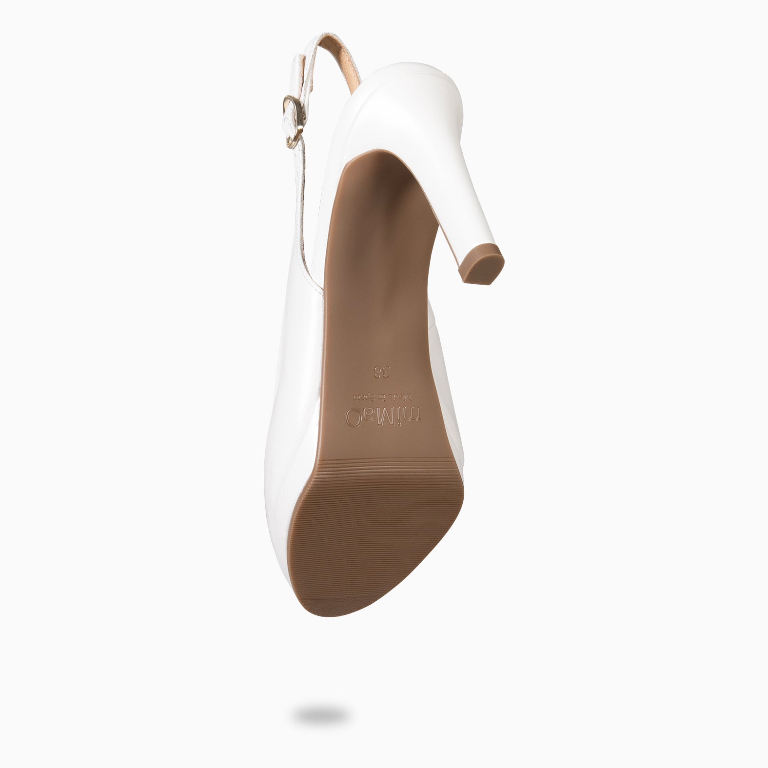 ELSA - Zapatos de tacón alto destalonados NACAR - miMaO ®