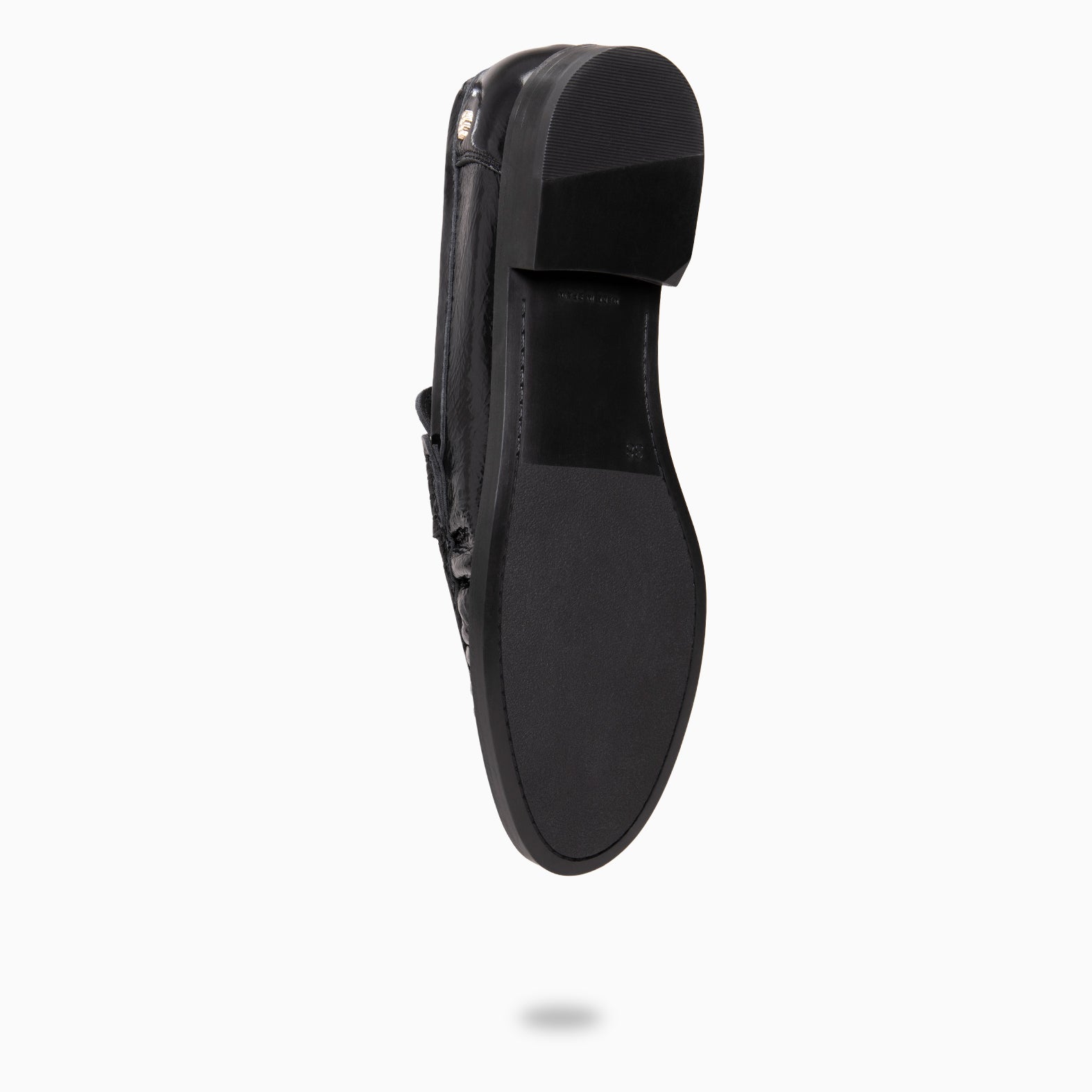 TOKIO - Mocasín en piel de charol NEGRO