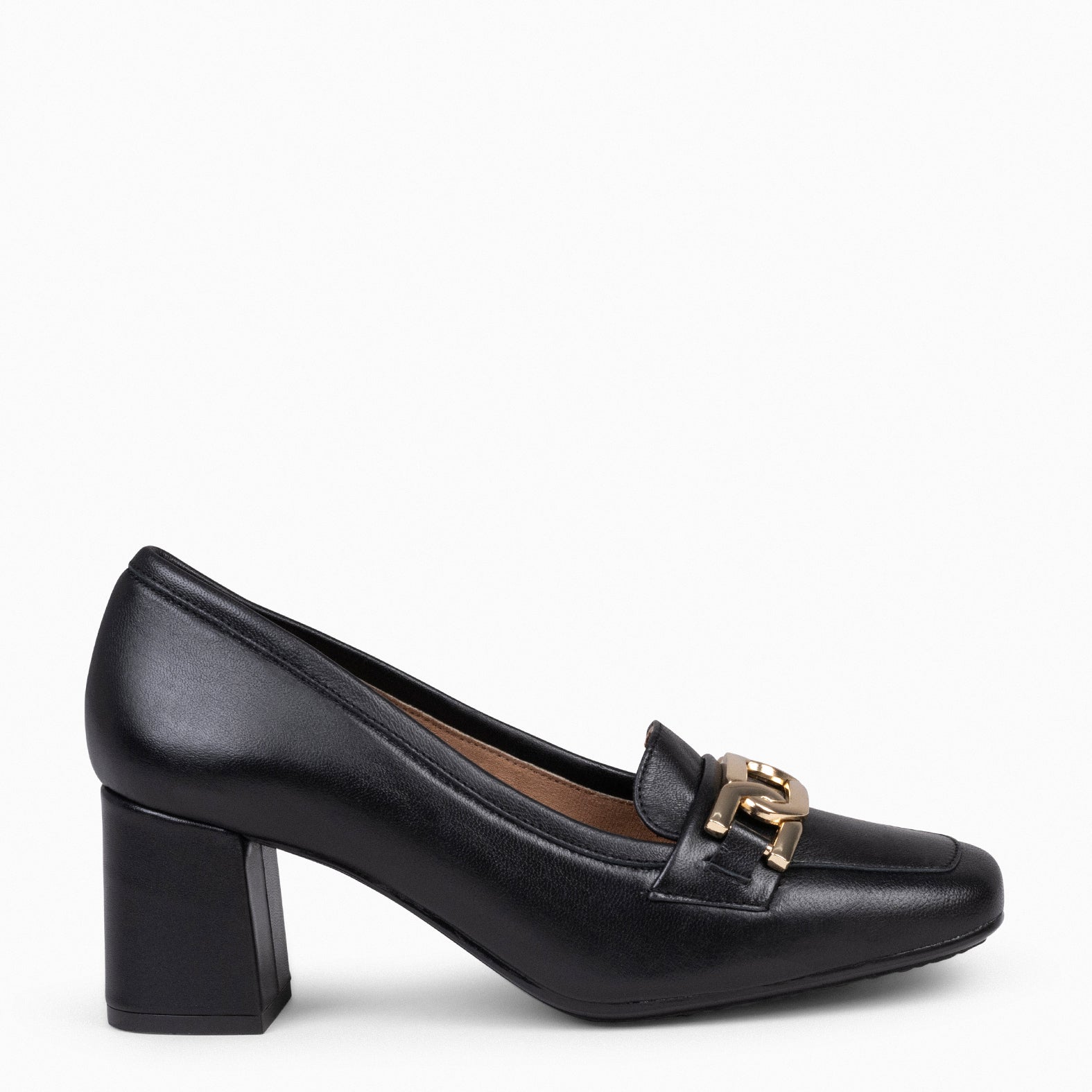 CHAIN – BLACK elegant moccasins