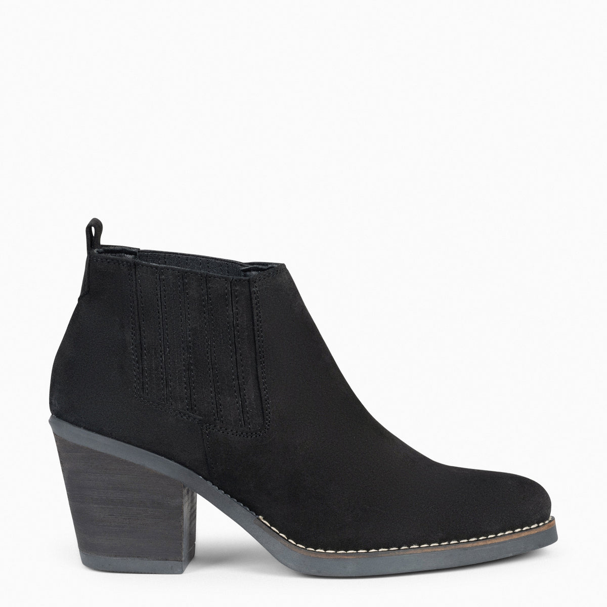 ALABAMA - Botines Cowboy de Mujer NEGRO