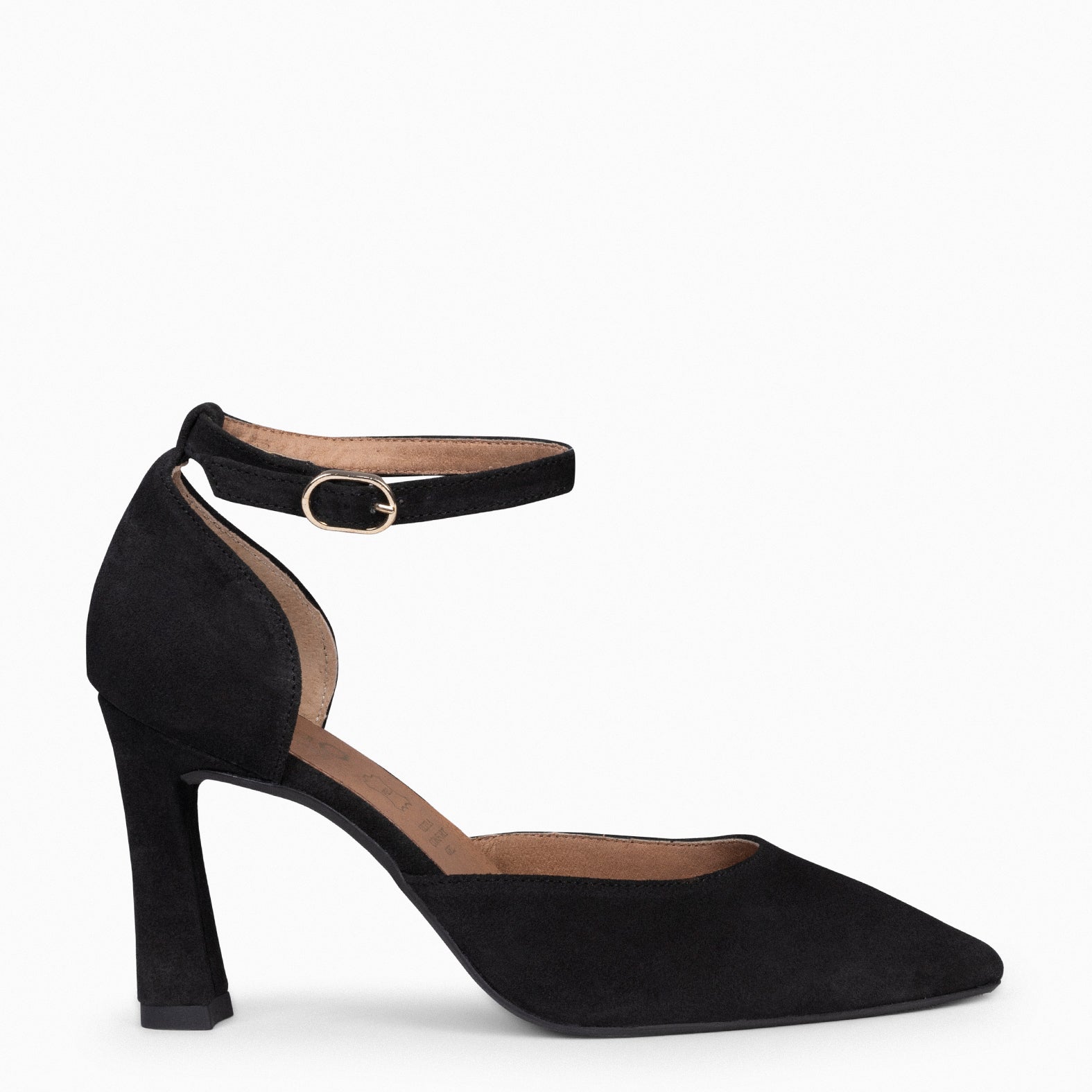 GALA - BLACK elegant high heels