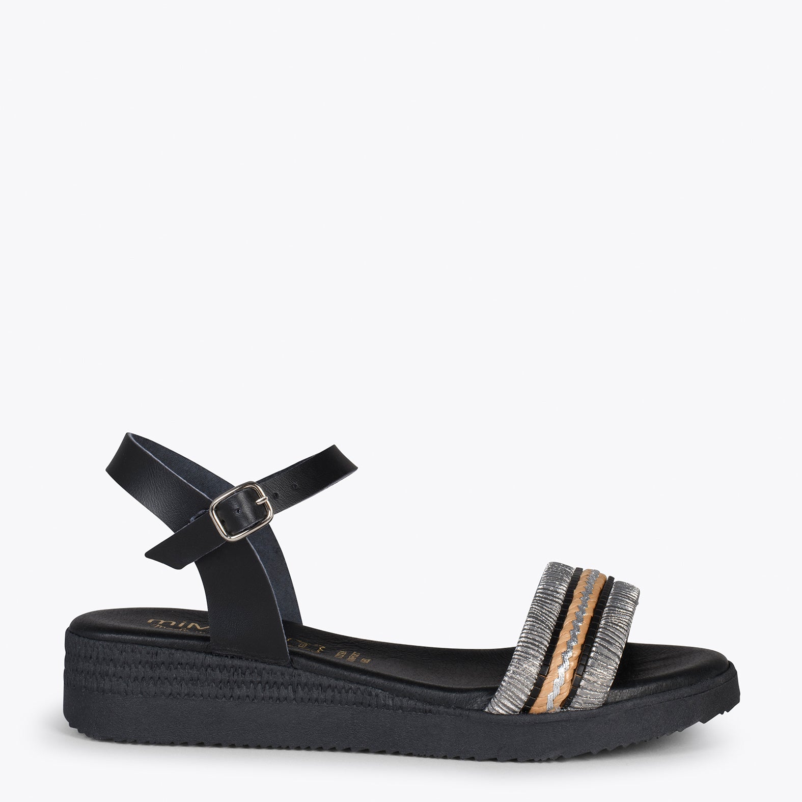 Raffia best sale flat sandals