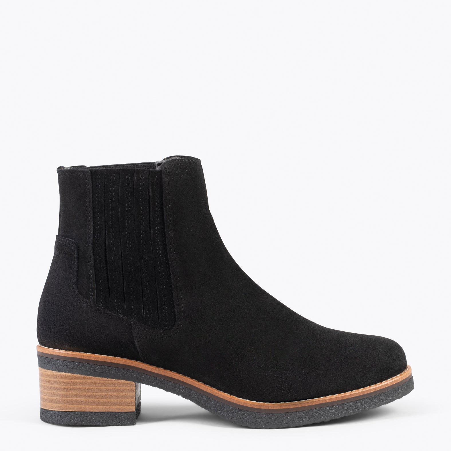 COUNTRY - Botines Camperos para Mujer NEGRO