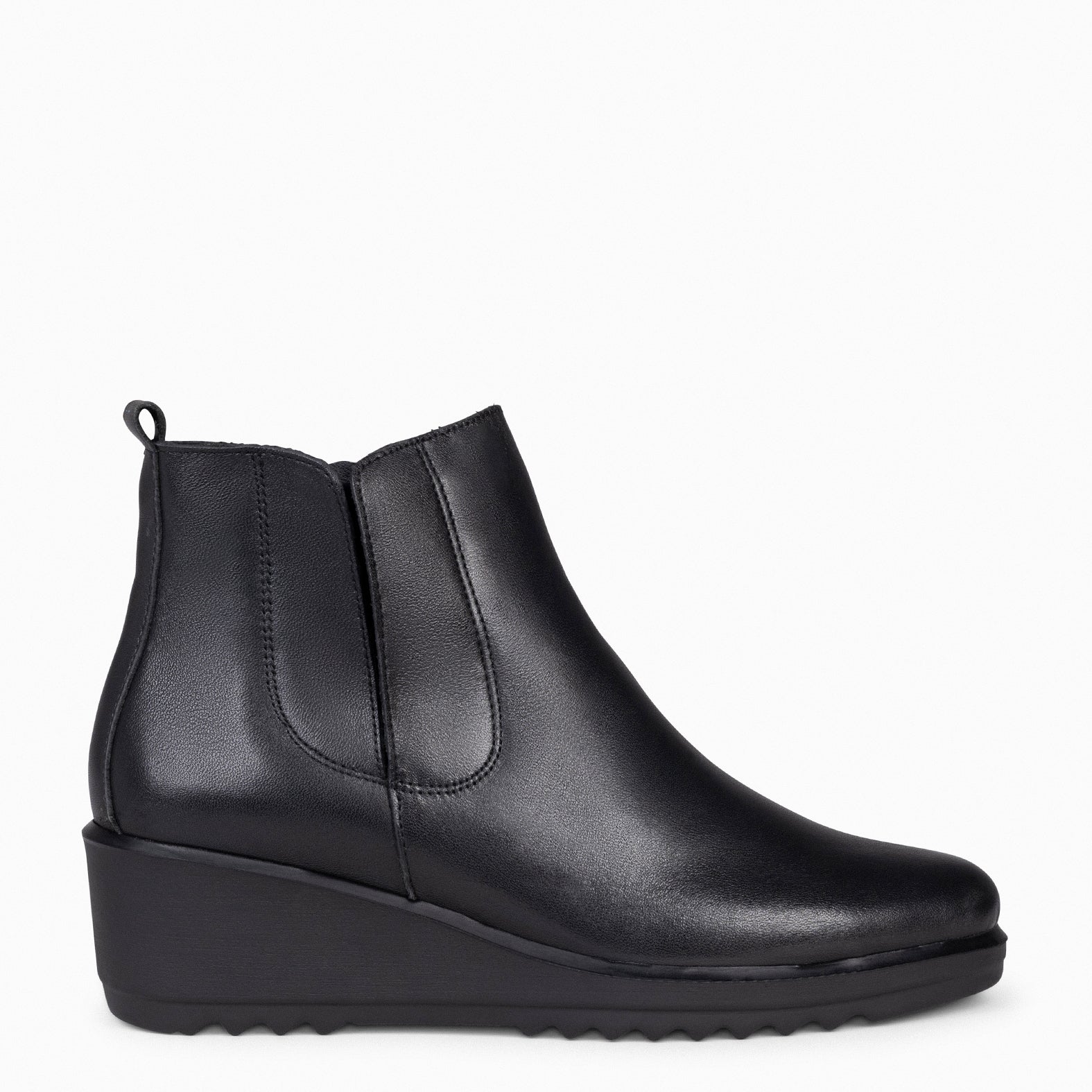 Bottines femme outlet talon compensé