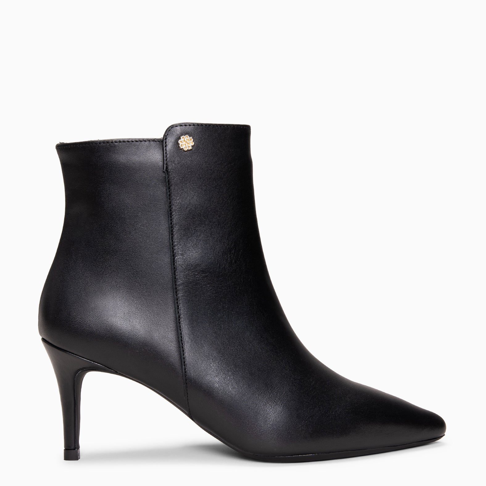 NIGHT - Botines de tacón de aguja NEGRO