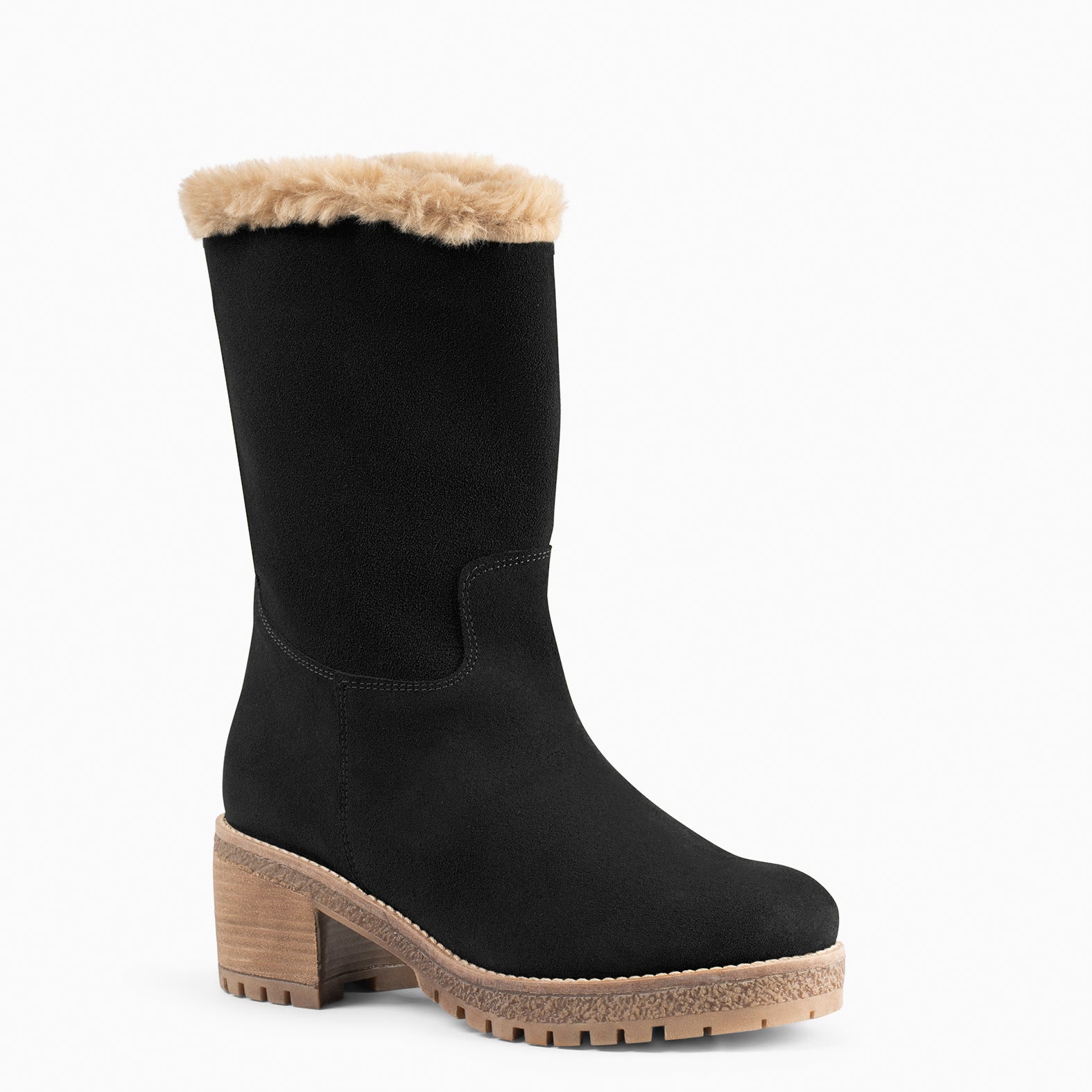 POLAR – BLACK Water-Repellent Boots