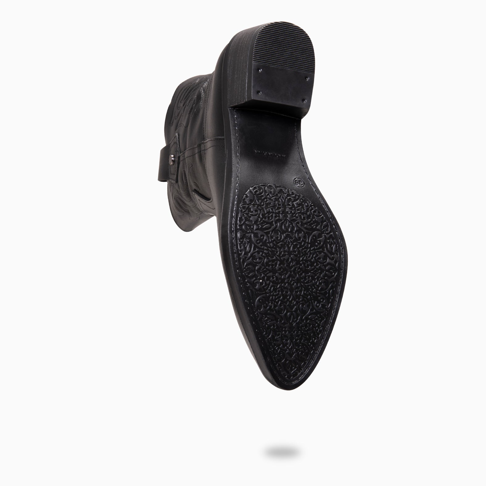 CRYRUS – BLACK Cowboy boots