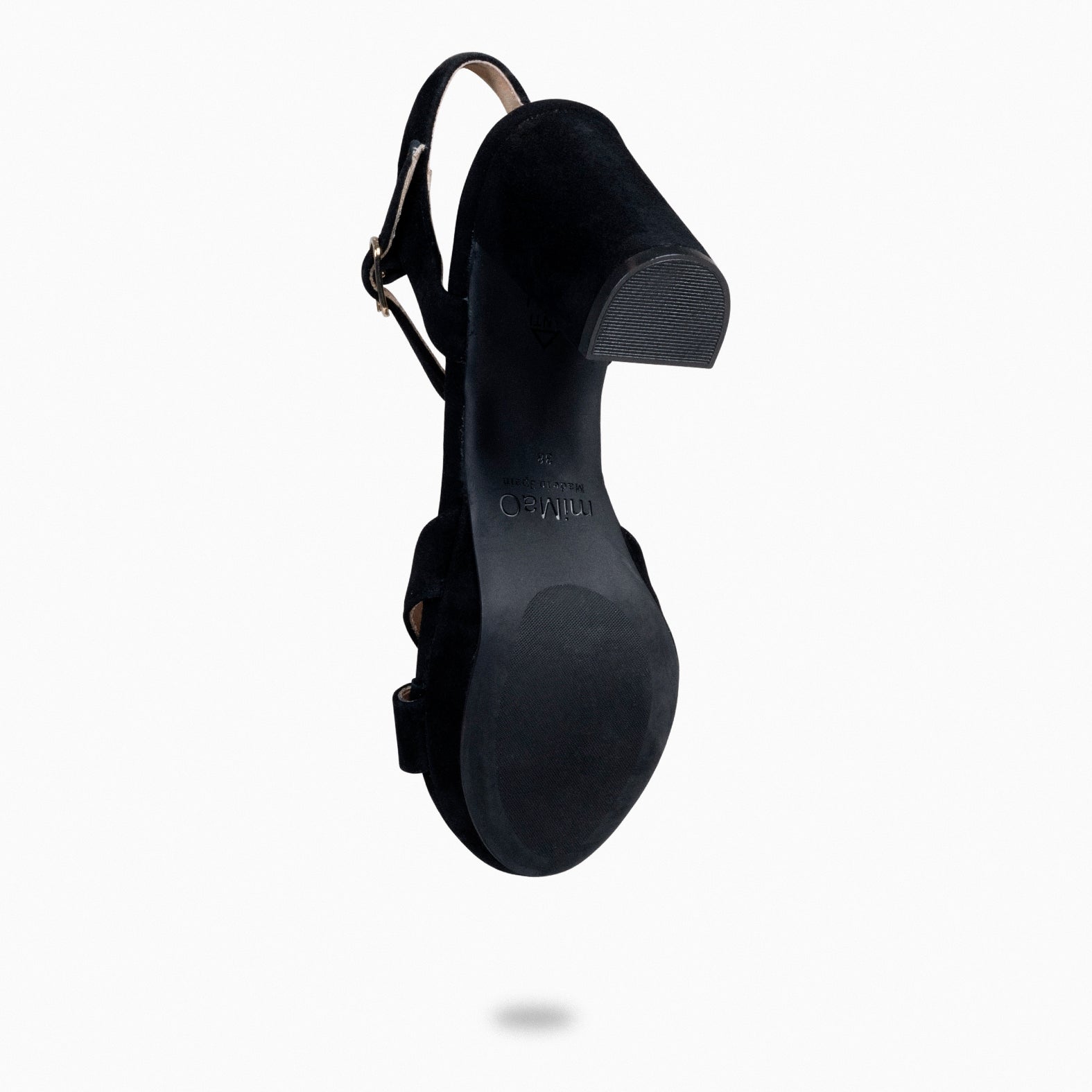 PARIS – Sandalias de fiesta con tacón alto y plataforma NEGRO - miMaO ®