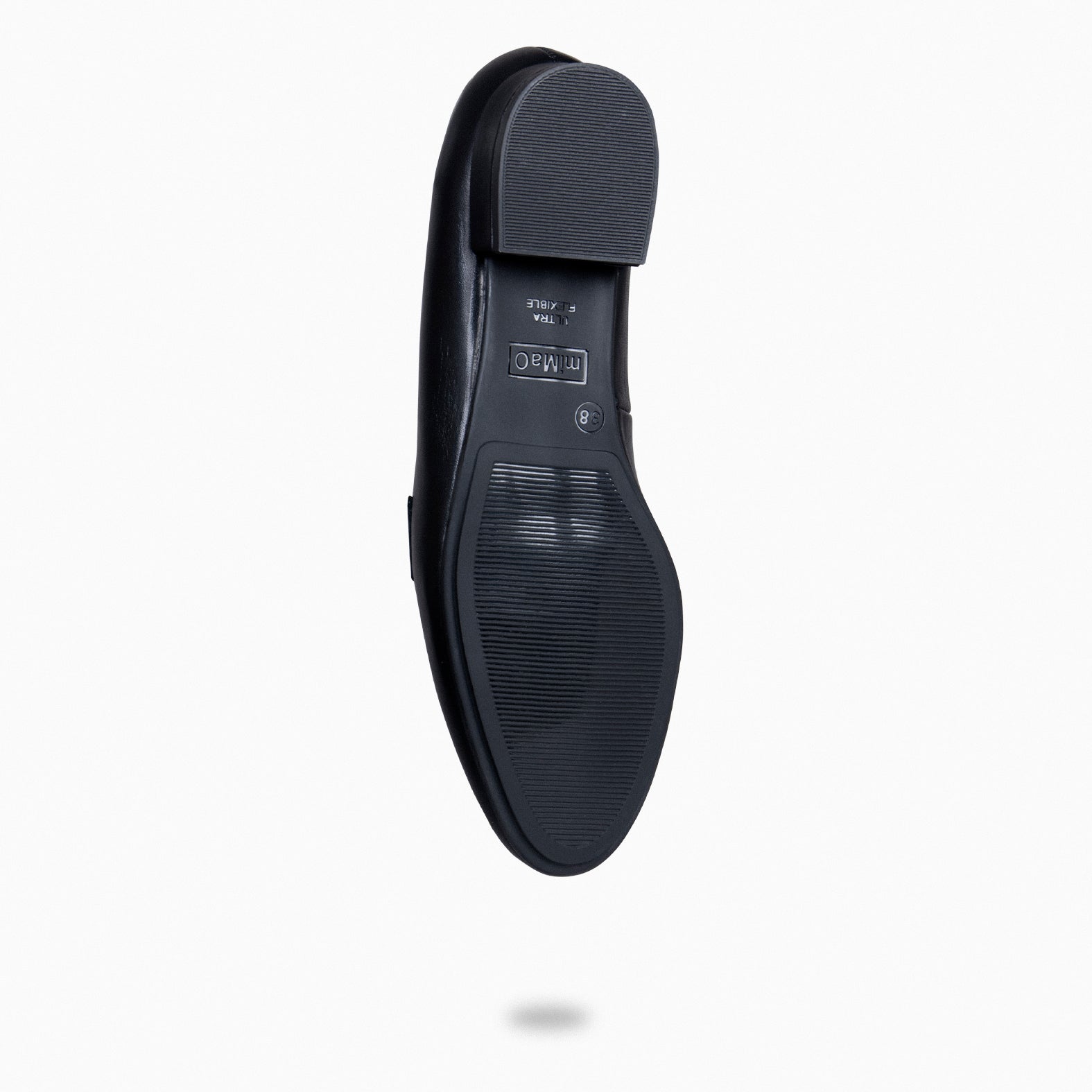 CHAIN - Mocasines elegantes de mujer NEGRO