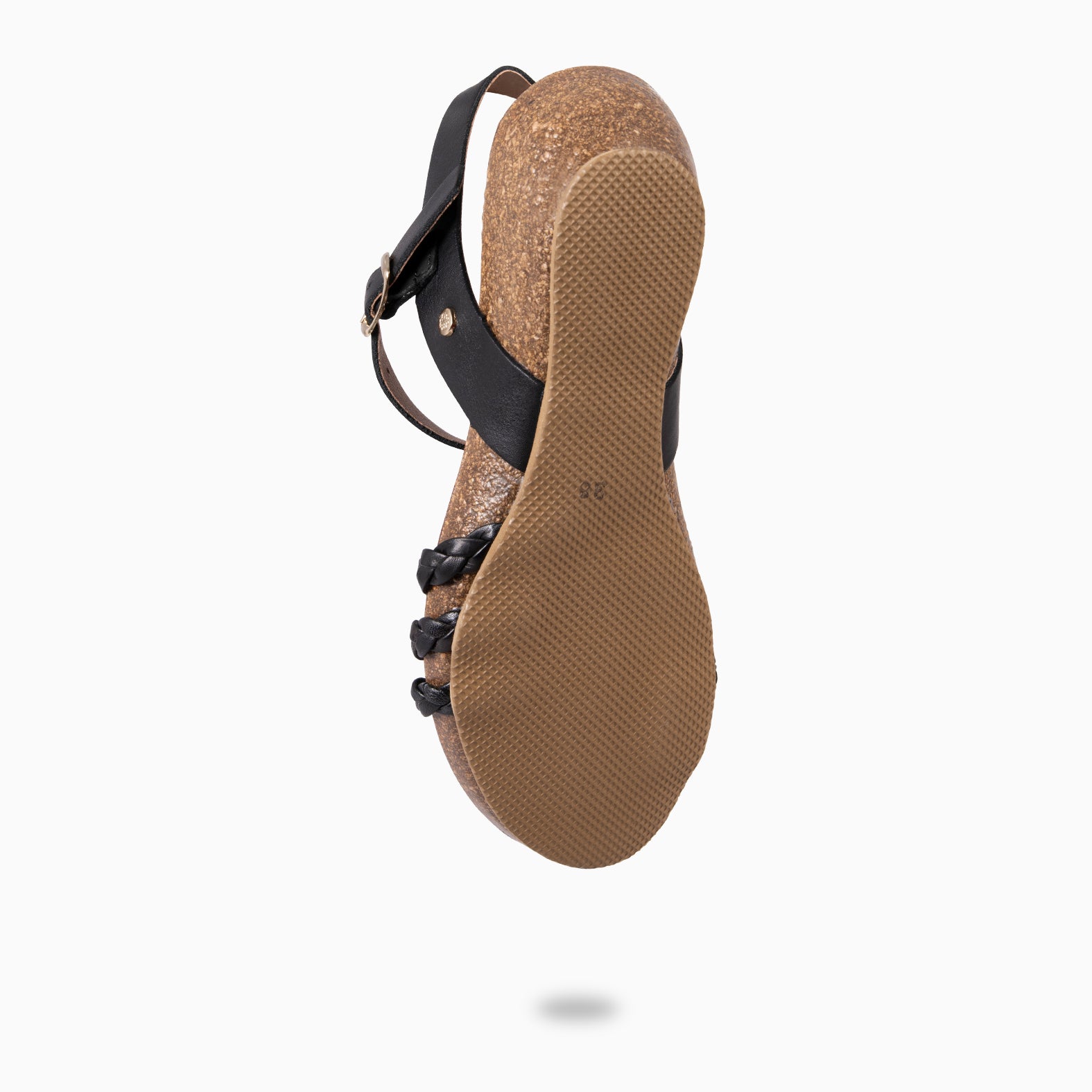 CORFU - BLACK BIO SANDALS