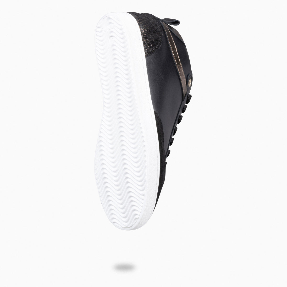 RACHEL – BLACK Women wedge sneakers