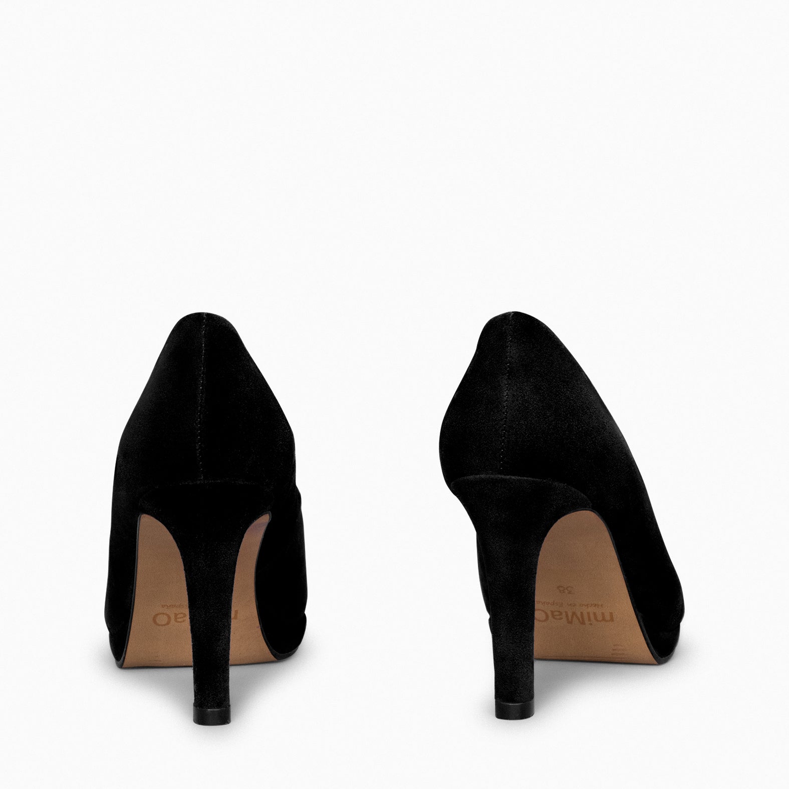 PLATFORM - BLACK HIGH HEELS WITH PLATFORM