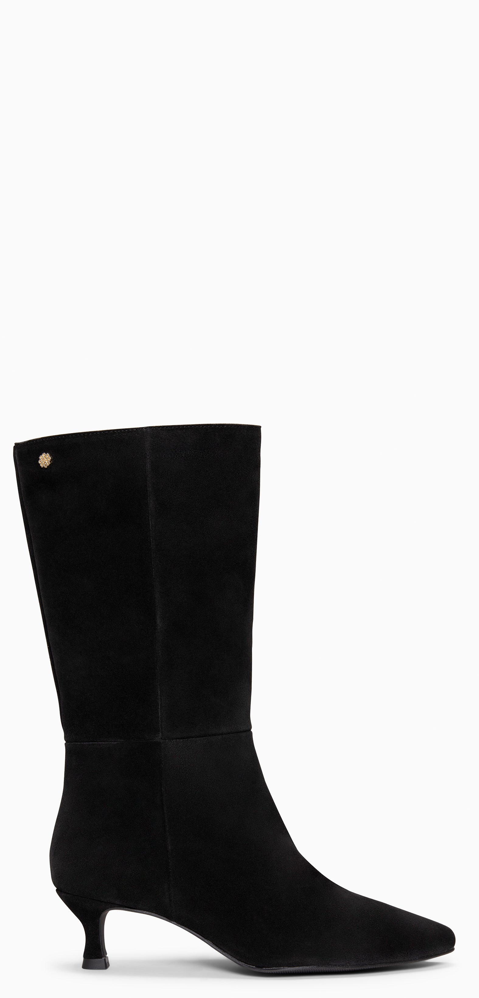 IMPERIAL - Botas con tacón kitten NEGRO