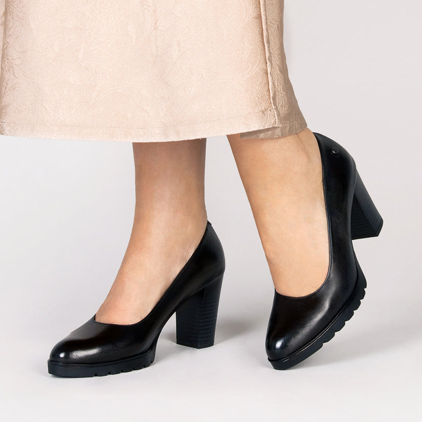 URBAN TREND - BURGUNDY nappa leather shoes