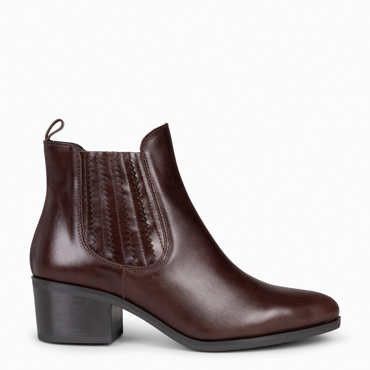 Chelsea boots femme outlet marron